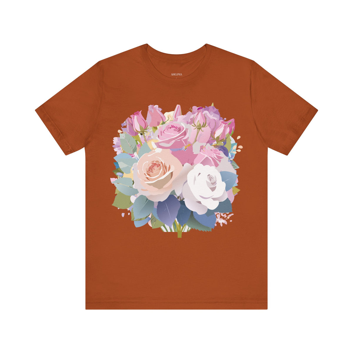 Floral Graphic Tee Shirt - Bella+Canvas Unisex 100 Cotton 11