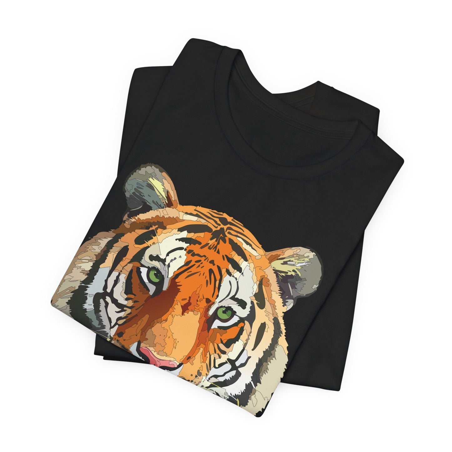 Unisex Animal Graphic Tee Shirt With Wildlife Art Design For Everyday Comfort Gildan 64000