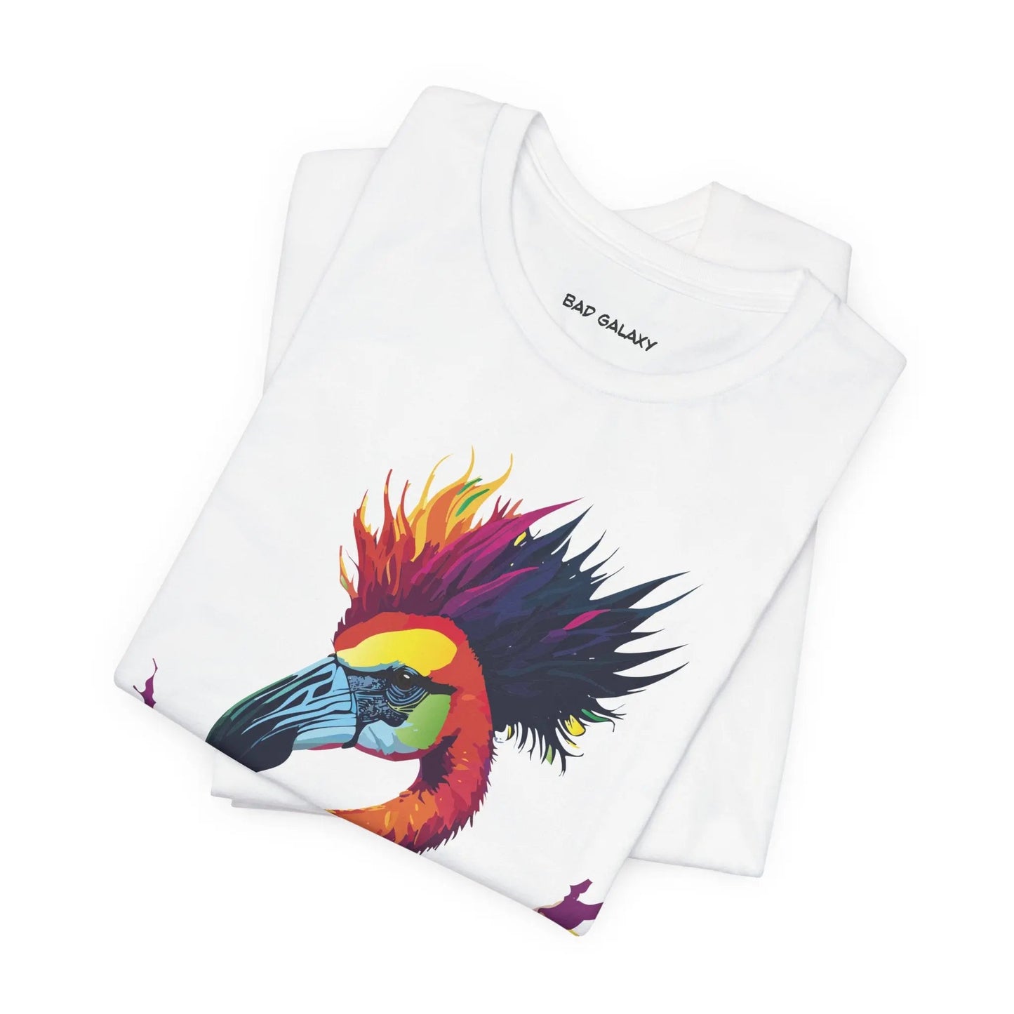 Animal T Shirt By Bad Galaxy Made To Order Cotton Tee With Eco Friendly Inks Soft Comfort Fit