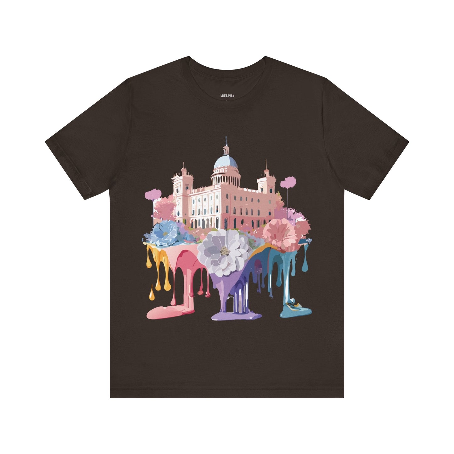 Madrid Tourist Shirt Graphic Tee Unisex Vintage Inspired Artwork By Adelpha Premium Streetwear
