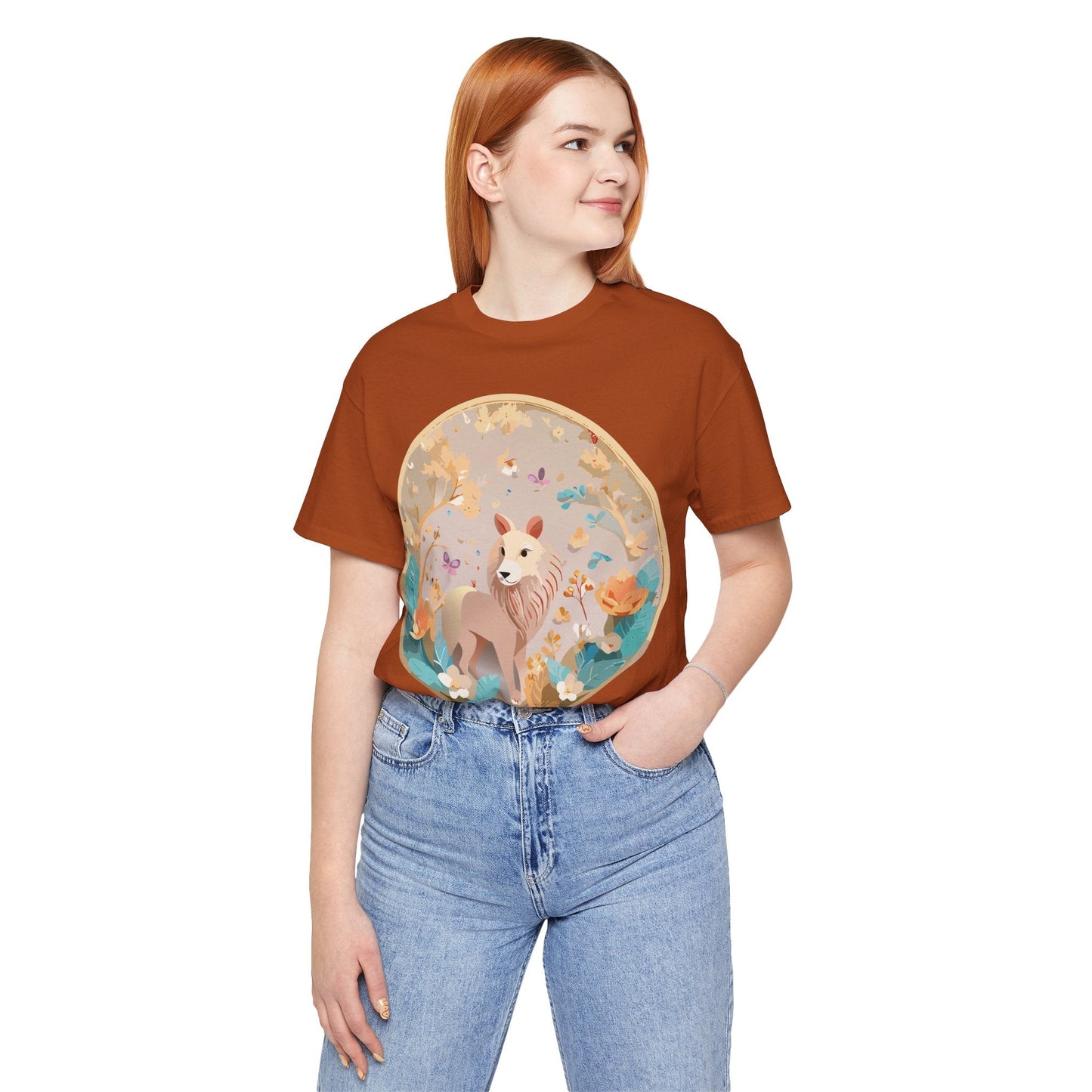 Unisex Graphic Tee With Original Vintage Inspired Art By Adelpha Premium Short Sleeve Casual Shirt