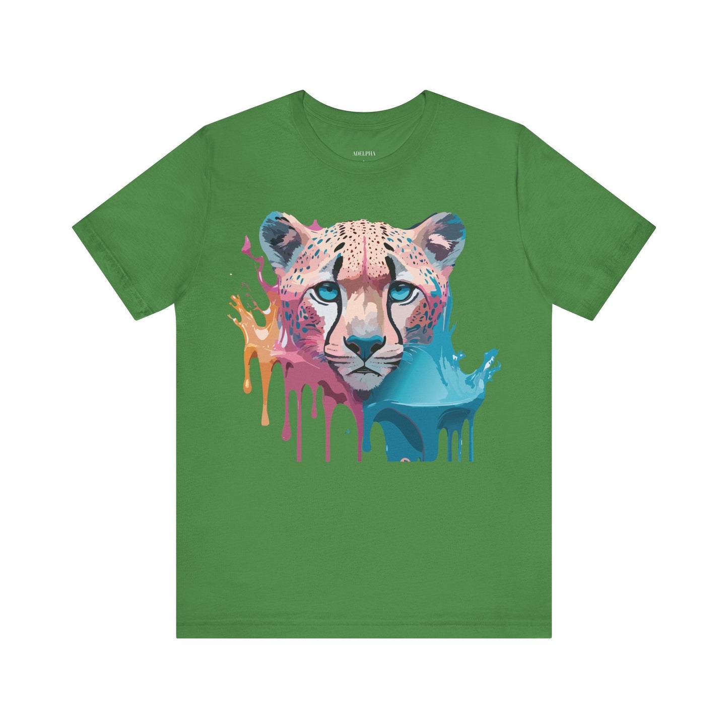 Adelpha Graphic Cheetah Shirt Unisex Vintage Inspired Graphic Tee Art Design
