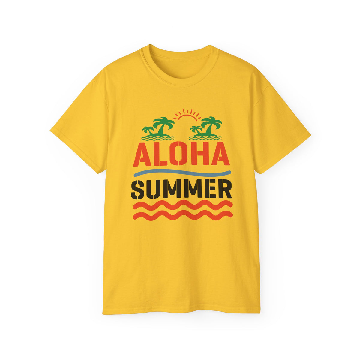 Aloha Summer Shirt | Tropical Palm Beach Tee