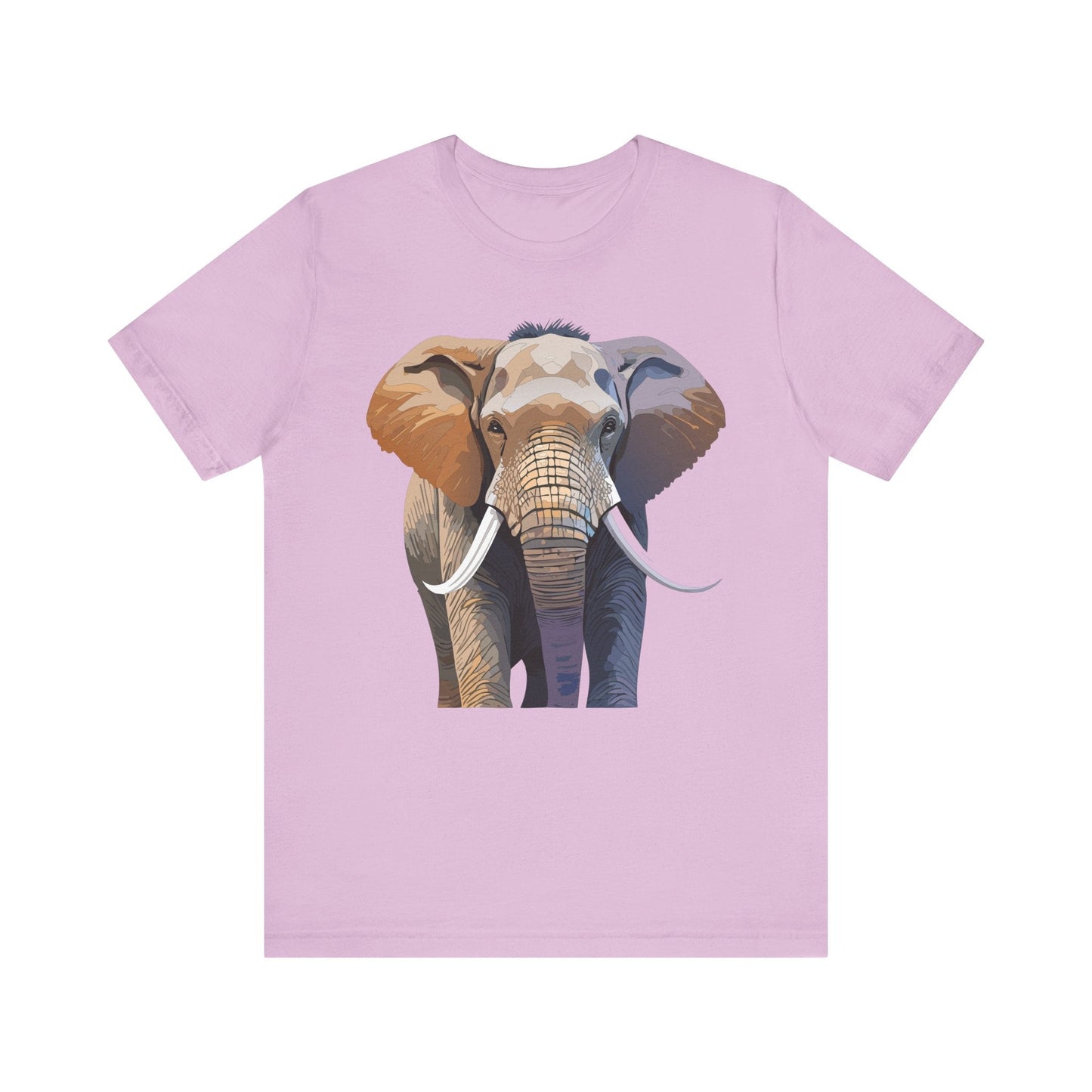 Unisex Animal Art Design Tee Shirt With Wildlife Animals Short Sleeve Everyday Comfort