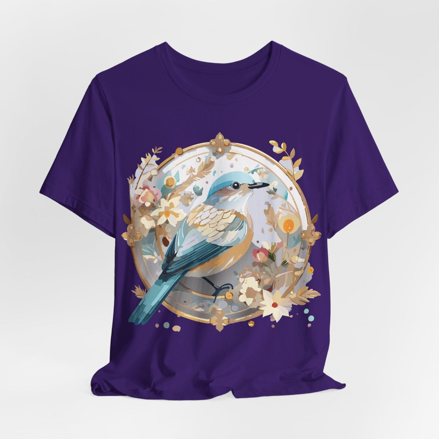 Adelpha Medallion Graphic Tee Unisex Jersey Short Sleeve Vintage Art Design Shirt