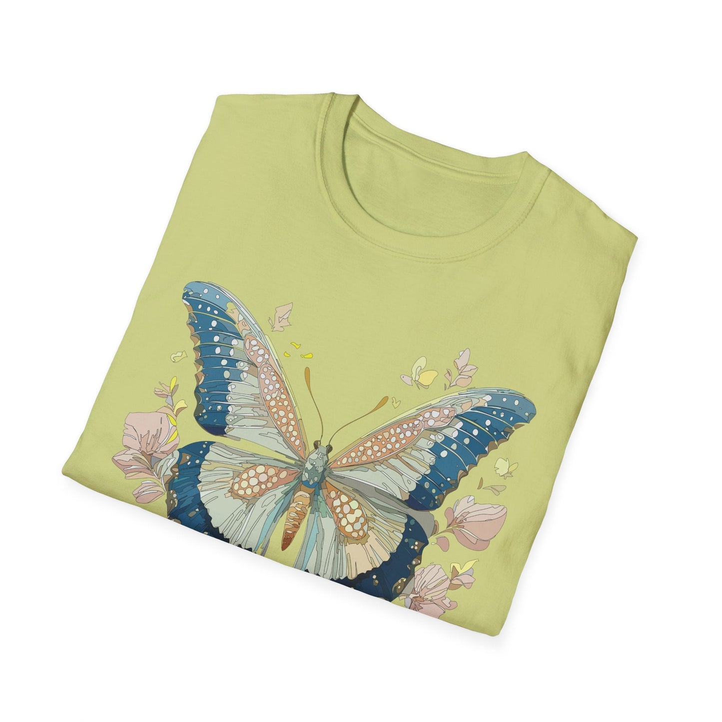 Butterfly Shirt Unisex T Shirt Monarch Butterfly Softstyle Gildan 100 Cotton Tee