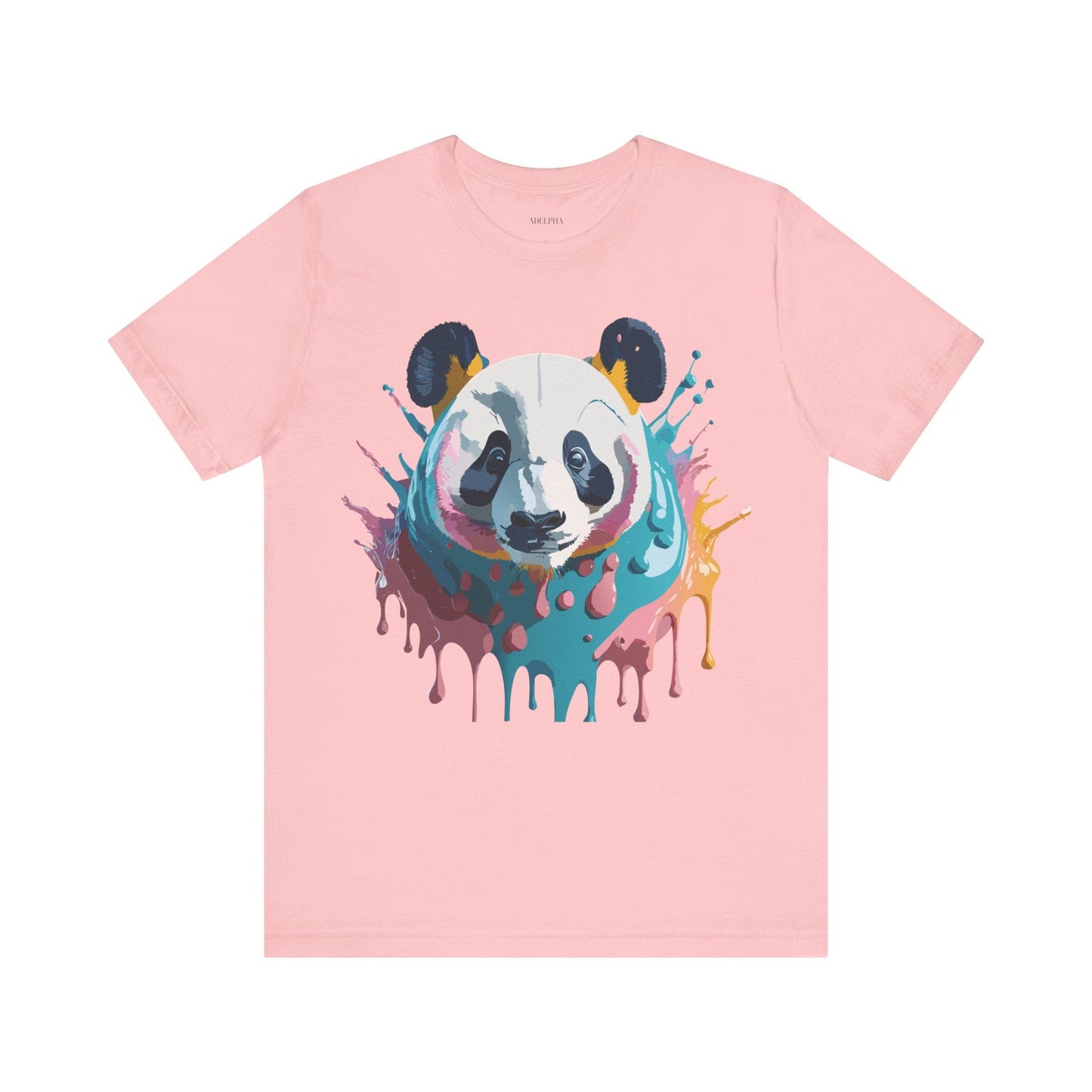 Panda Graphic T Shirt Unisex Jersey Short Sleeve Adelpha Vintage Inspired Art Tee Premium Quality