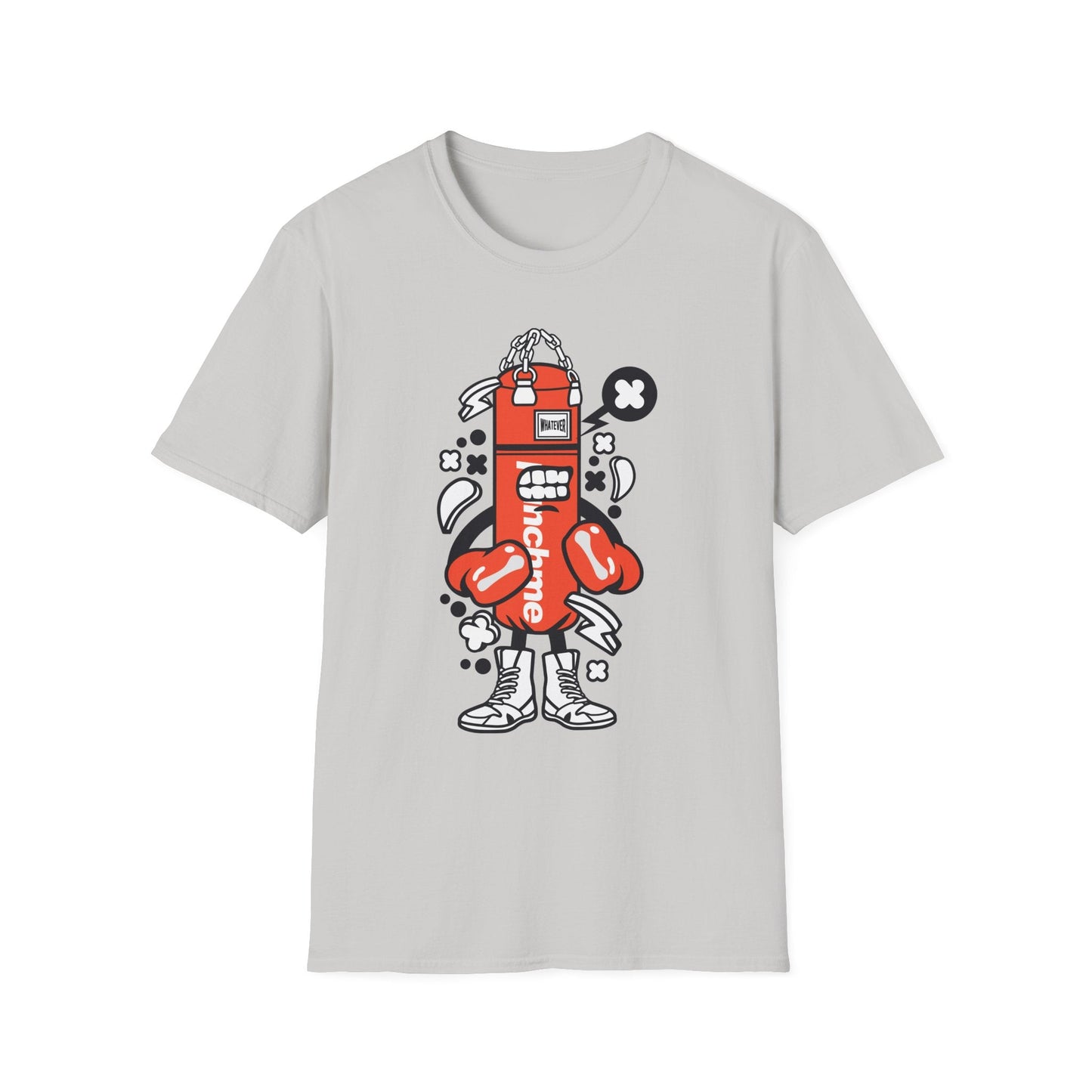 Cartoon Tee Shirt Unisex Animation Graphic Tee Funny Tee Cotton Softstyle 64000 Gildan