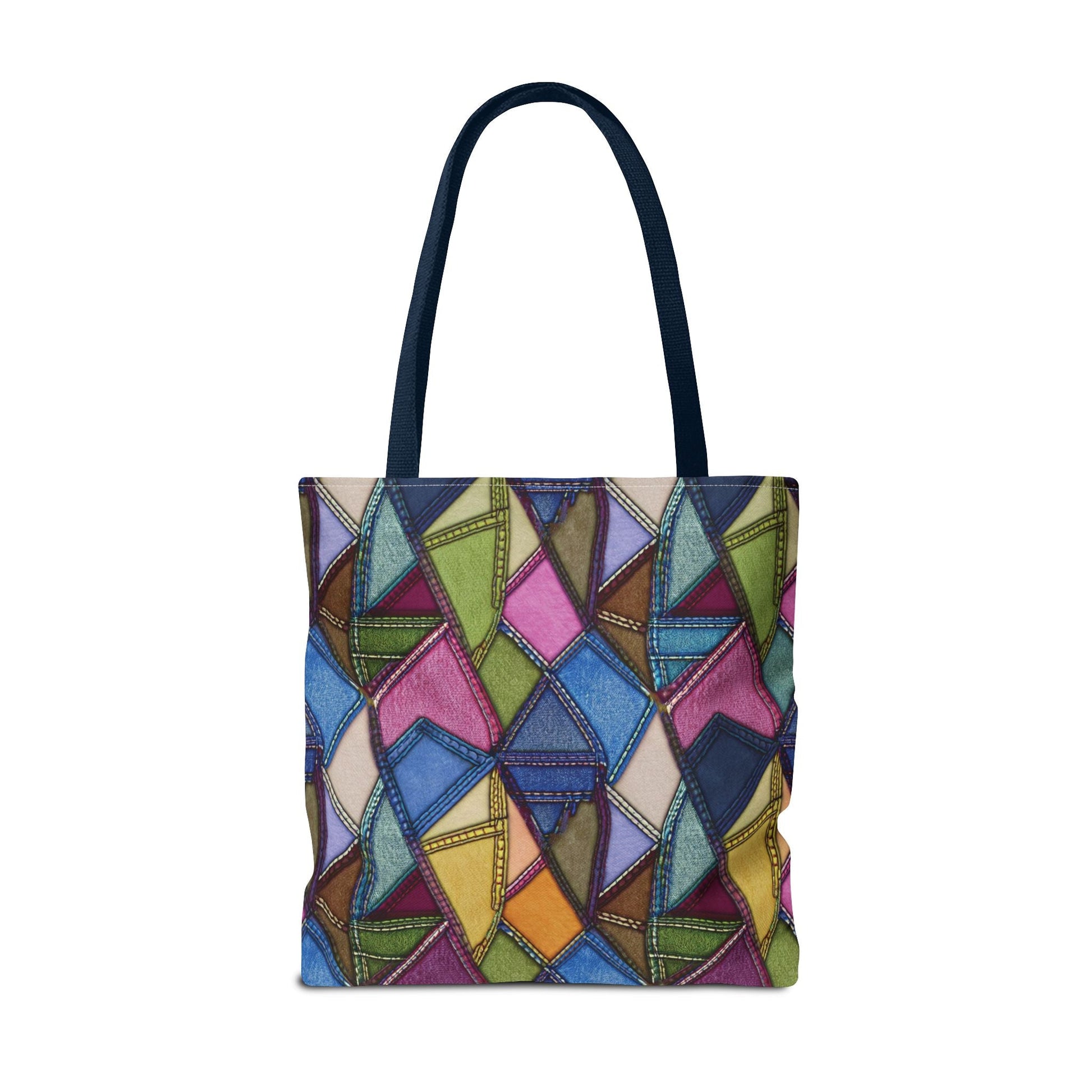 Denim Canvas Bag, Tote Bag Denim Printify