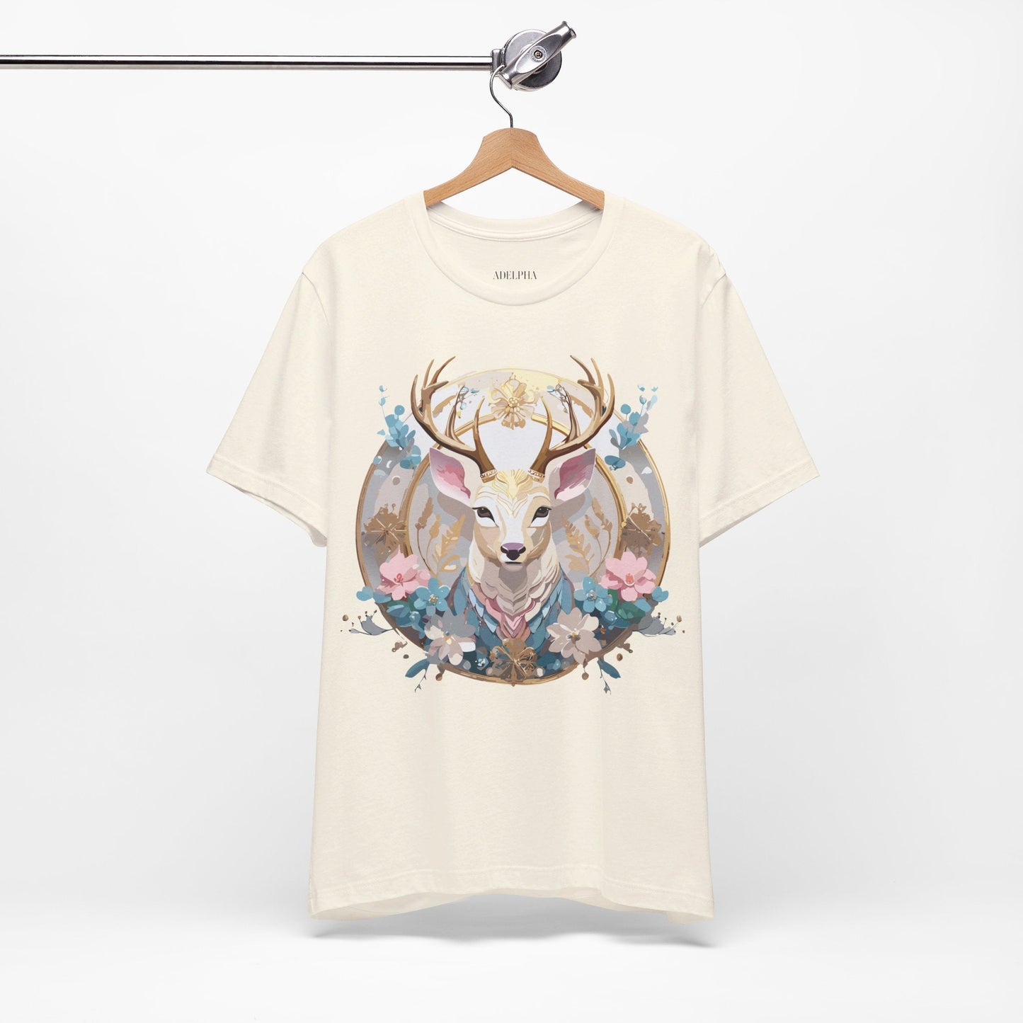 Adelpha Medallion Graphic Tee Unisex Jersey Short Sleeve Vintage Inspired Artwork Premium Quality