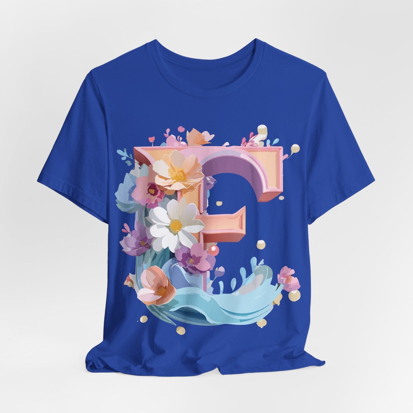 Unisex Letter E Graphic T Shirt By Adelpha Vintage Inspired Artwork Tee For Everyday Wear
