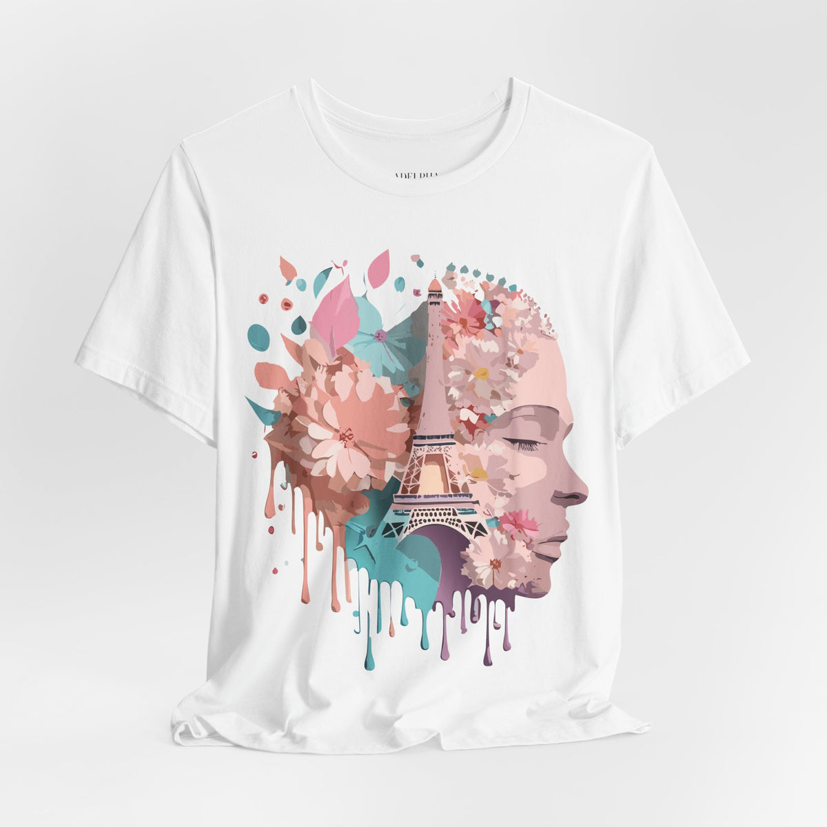 Unisex Cotton Bella+Canvas Tee with Paris