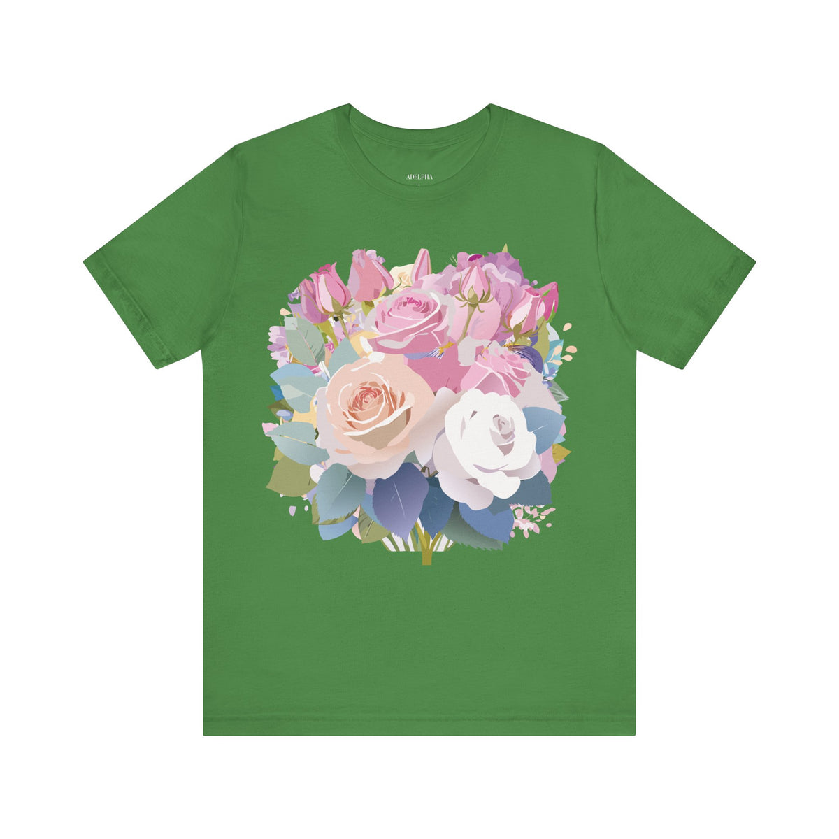 Floral Graphic Tee Shirt - Bella+Canvas Unisex 100 Cotton 11