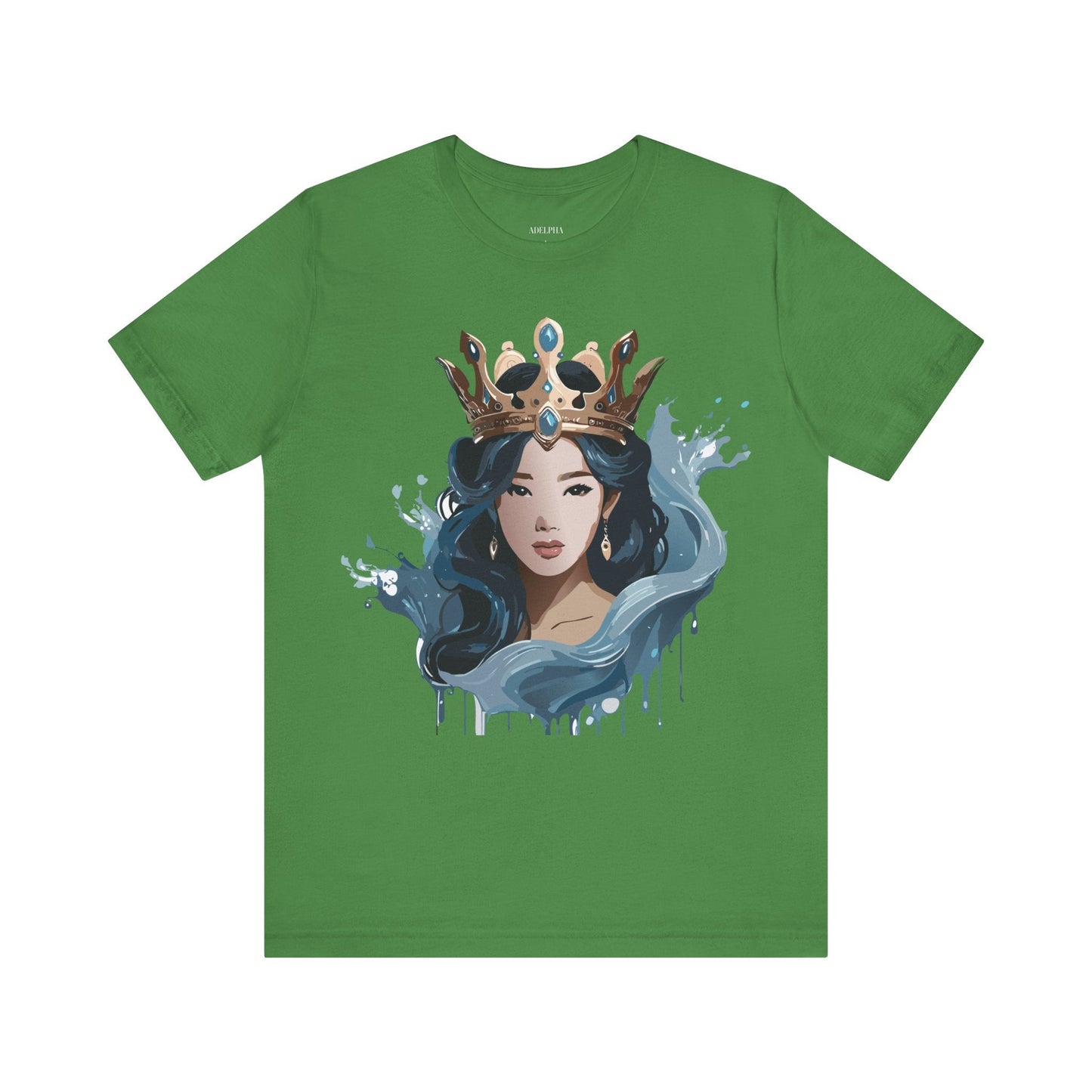 Queen Graphic Tee Unisex Vintage Inspired Art Design Shirt By Adelpha Jersey Short Sleeve
