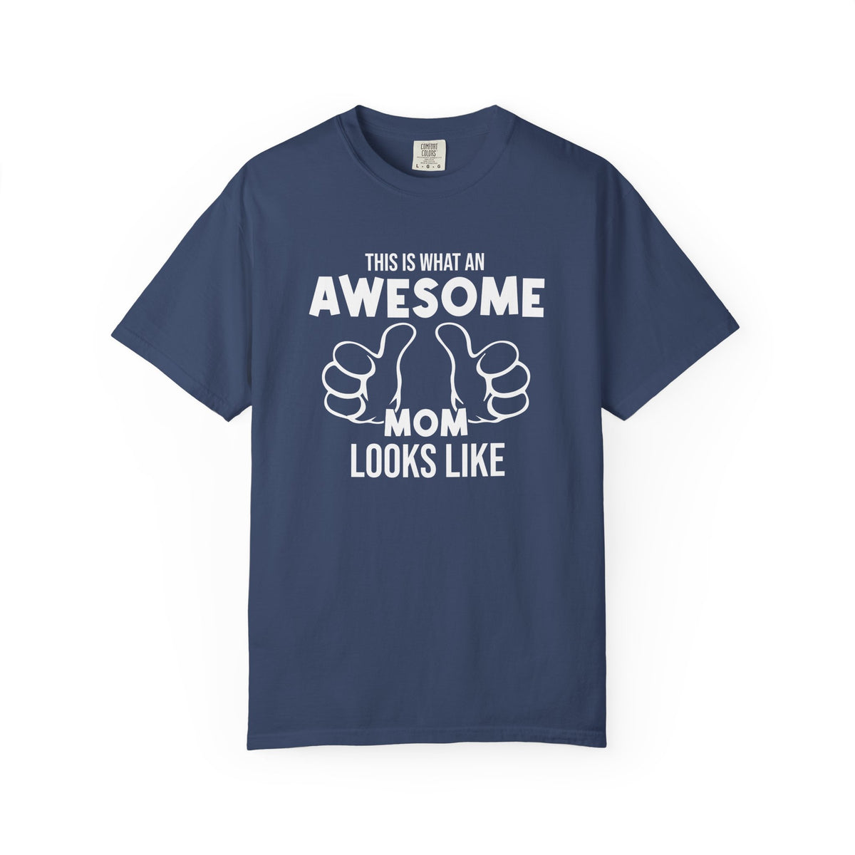 Mom T-shirt Mother's Day Mama Tee Unisex Comfort Colors Garment-Dyed Cotton h25