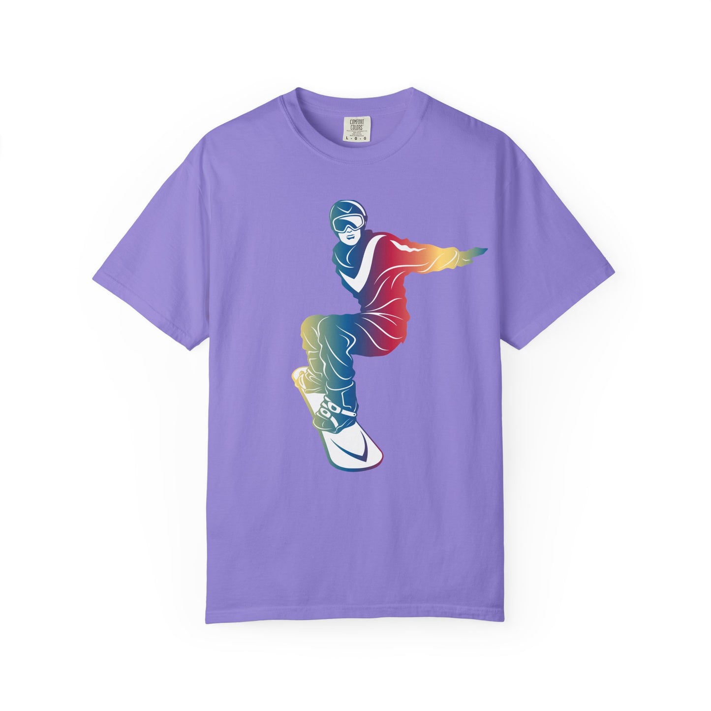 Sports Graphic Unisex T-Shirt Garment Dyed Cotton Relaxed Fit Comfort Colors 10