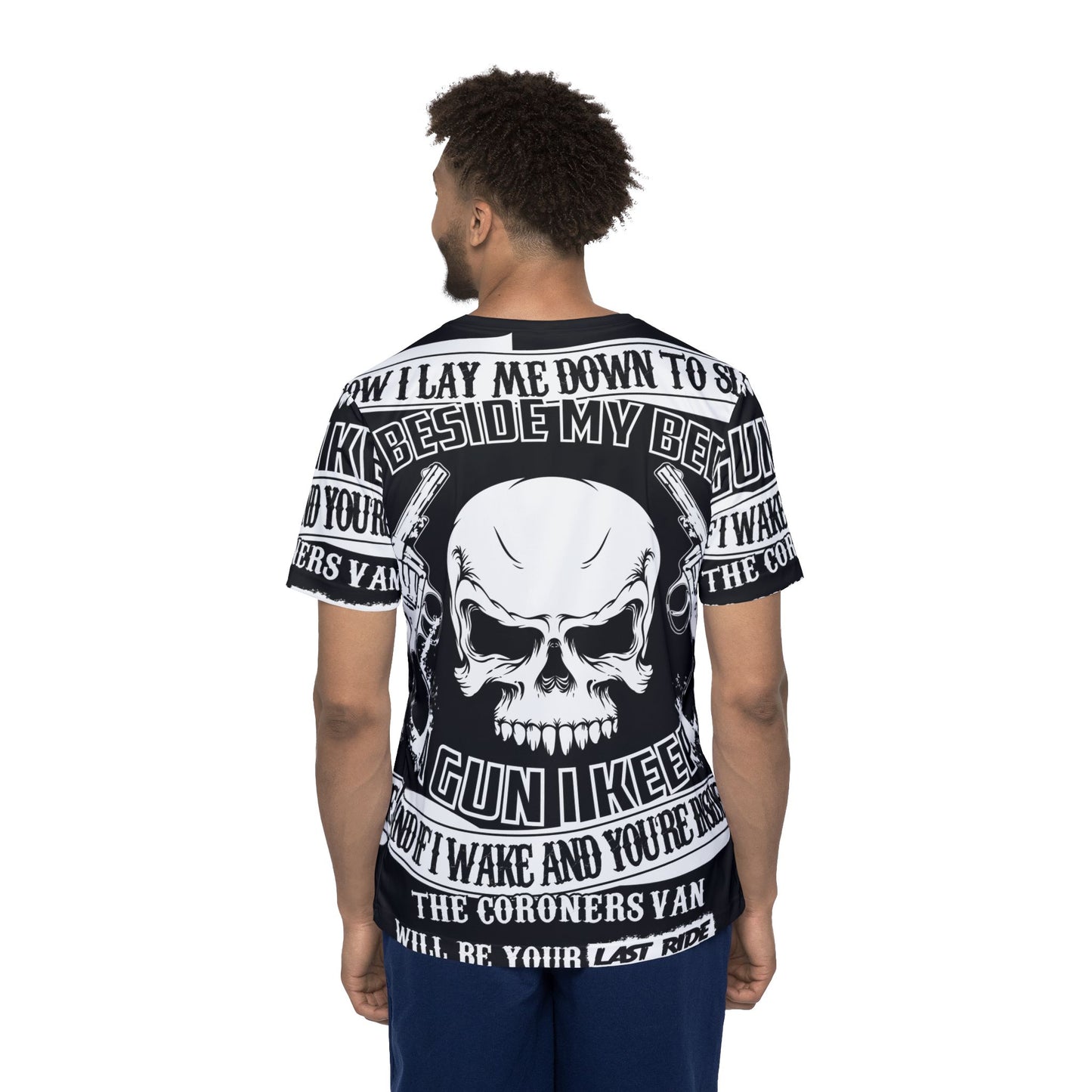 Be17 Fun Graphic T-Shirt, Art Design Poly Shirt, All Over Print Graphic Tee, Funny Print T-Shirt, Funny Cartoon Tee