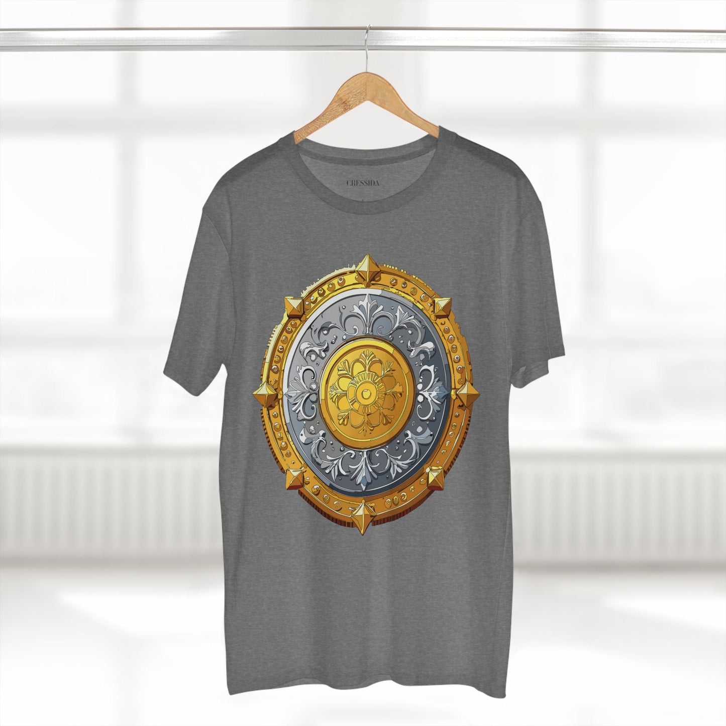Antique Gold Coin Graphic Design T-Shirt Unisex 100 Cotton With Golden Print Artwork Tee 22