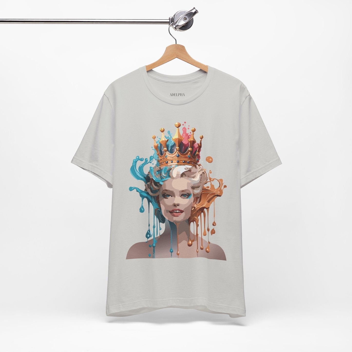 Queen Woman Portrait Graphic Unisex 100 Cotton Vintage Artwork Tee 28