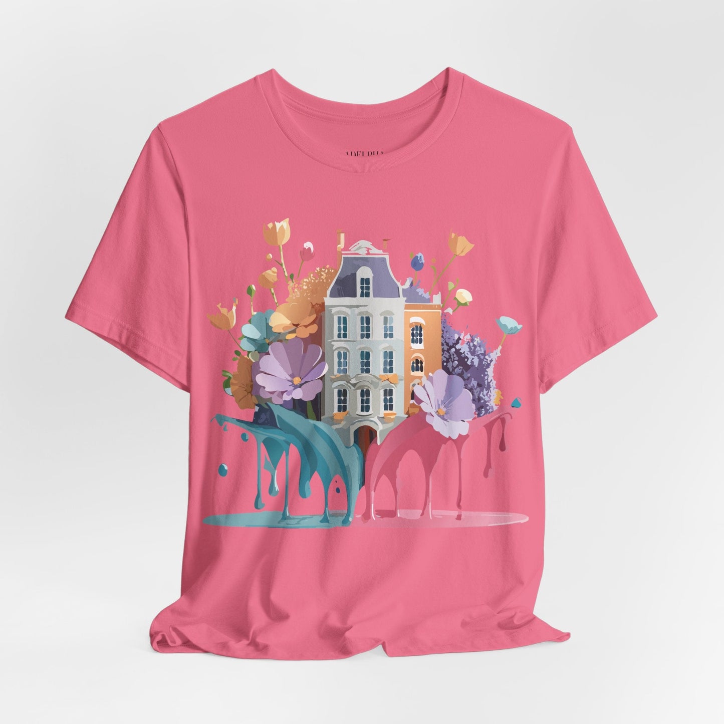 Amsterdam Graphic Tee Unisex Jersey Short Sleeve Shirt Travel Themed Original Artwork