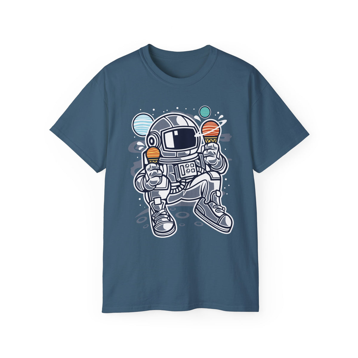 Astronaut Cosmos Graphic Tee Unisex 100 Cotton Gildan T-Shirt