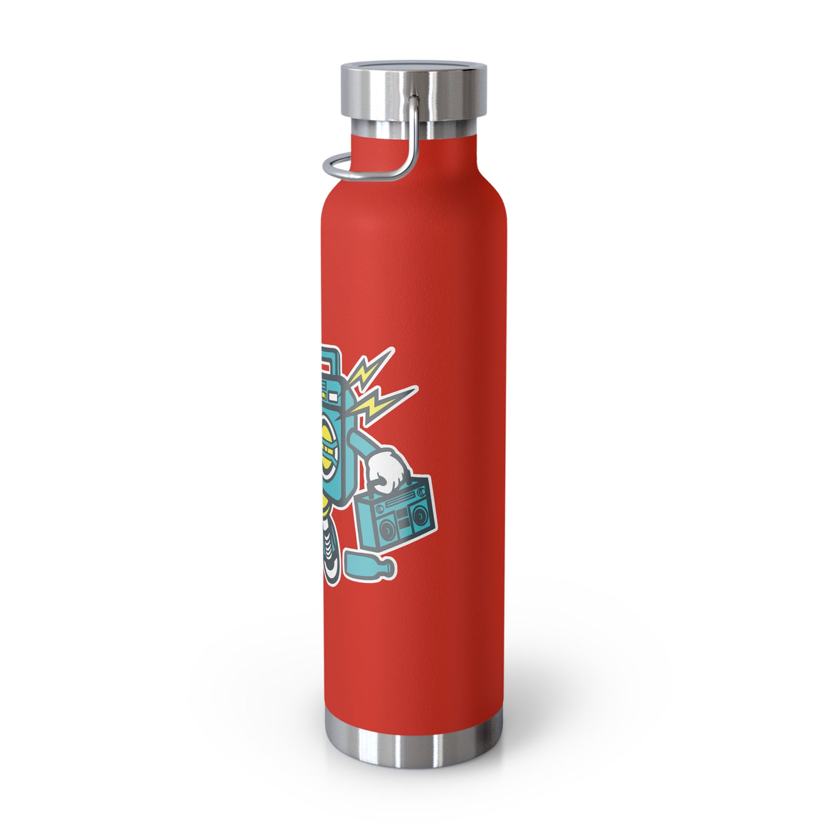 22oz Copper Insulated Water Bottle with Cartoon Design - CV6