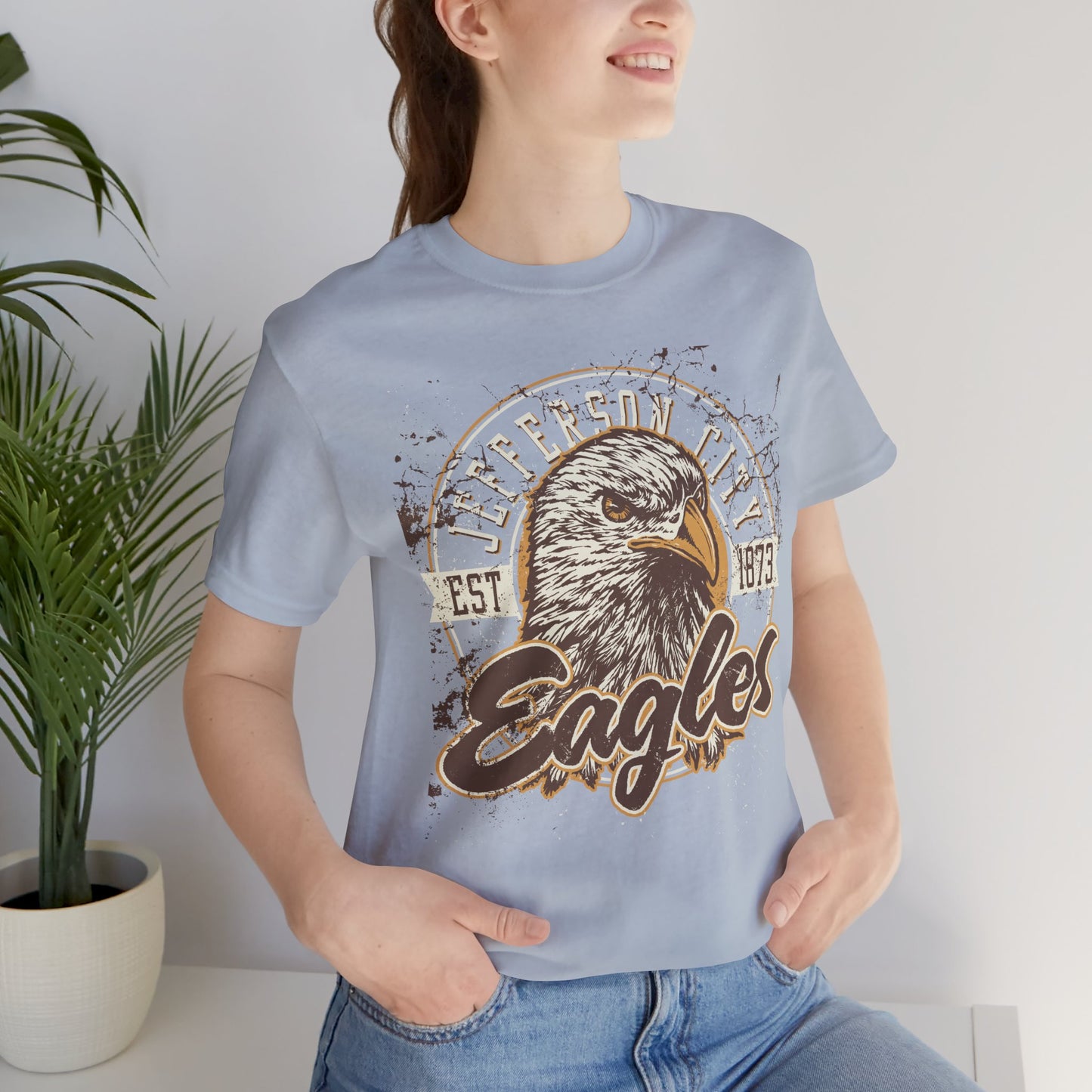 Sports Team Vintage Tee, Football Graphic T-Shirt, Eagle Graphic T-Shirt, Vintage Shirt, Design Football Tees
