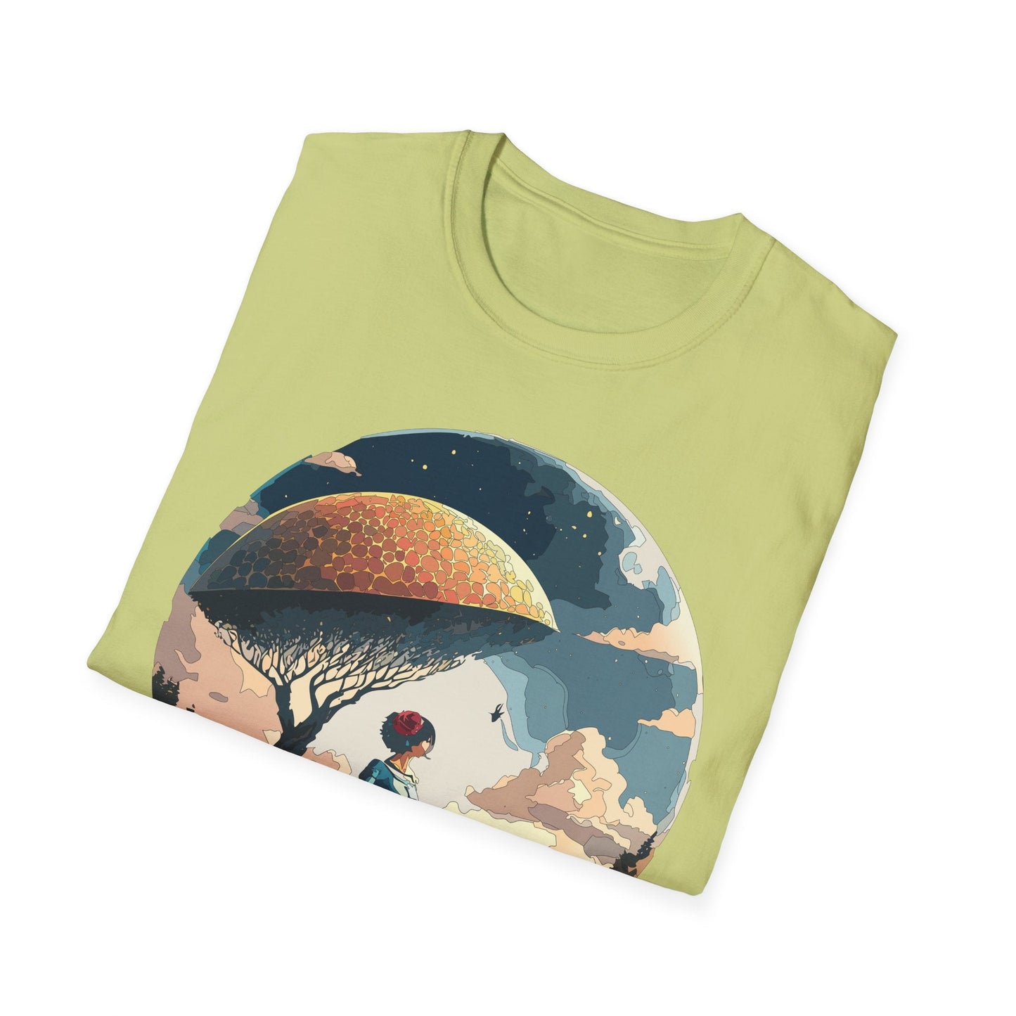 Womens Ladies Graphic T Shirts Art Design Shirt Gildan Softstyle 64000 Unisex Tee