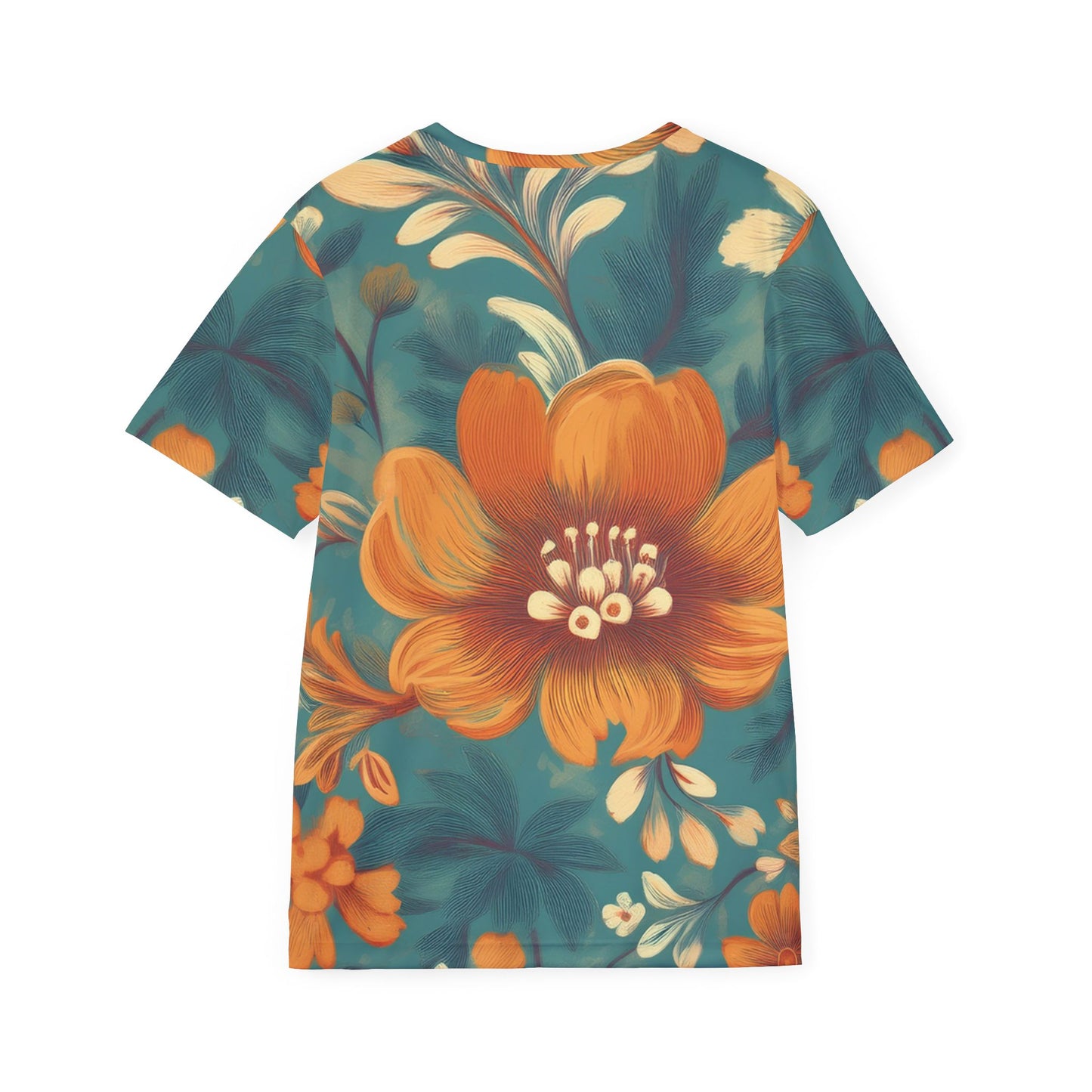 Unisex Floral Shirt, Floral Tee Shirt