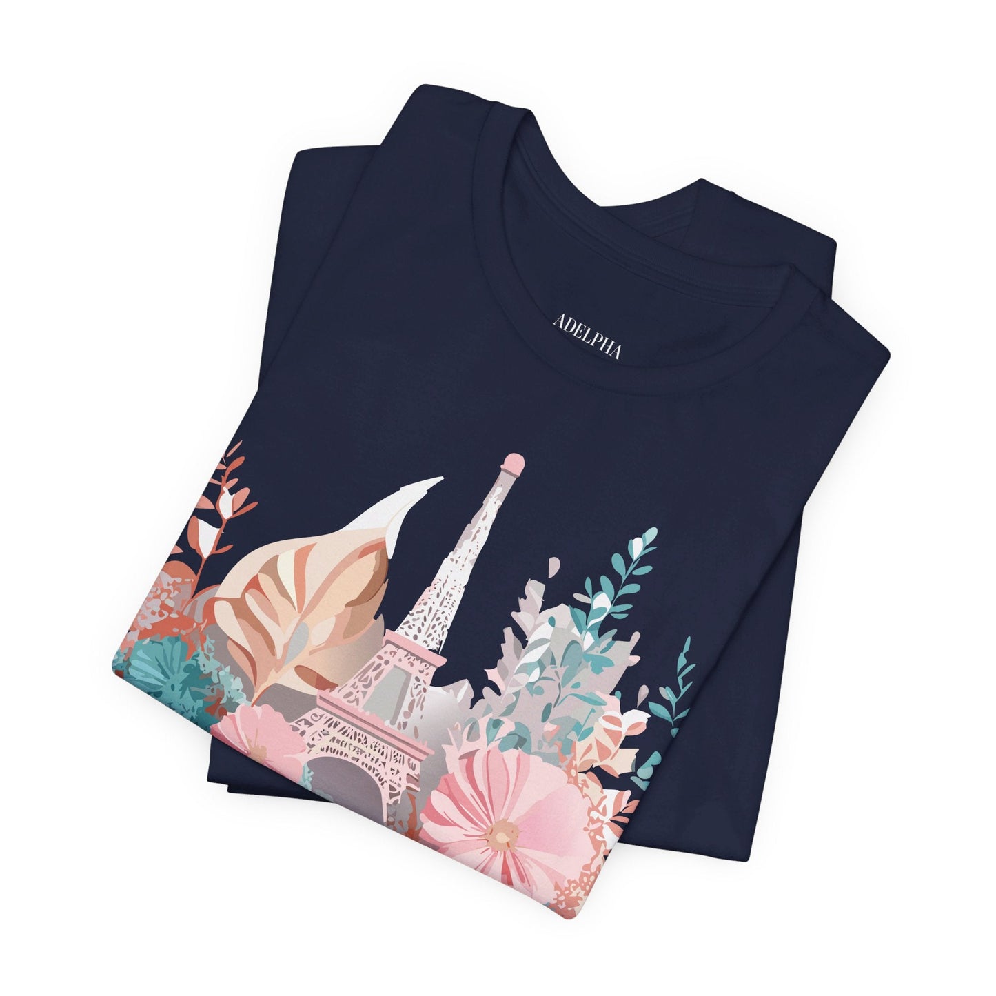 Unisex Paris Graphic T Shirt By Adelpha Vintage Inspired Art Tee Short Sleeve Casual Wear