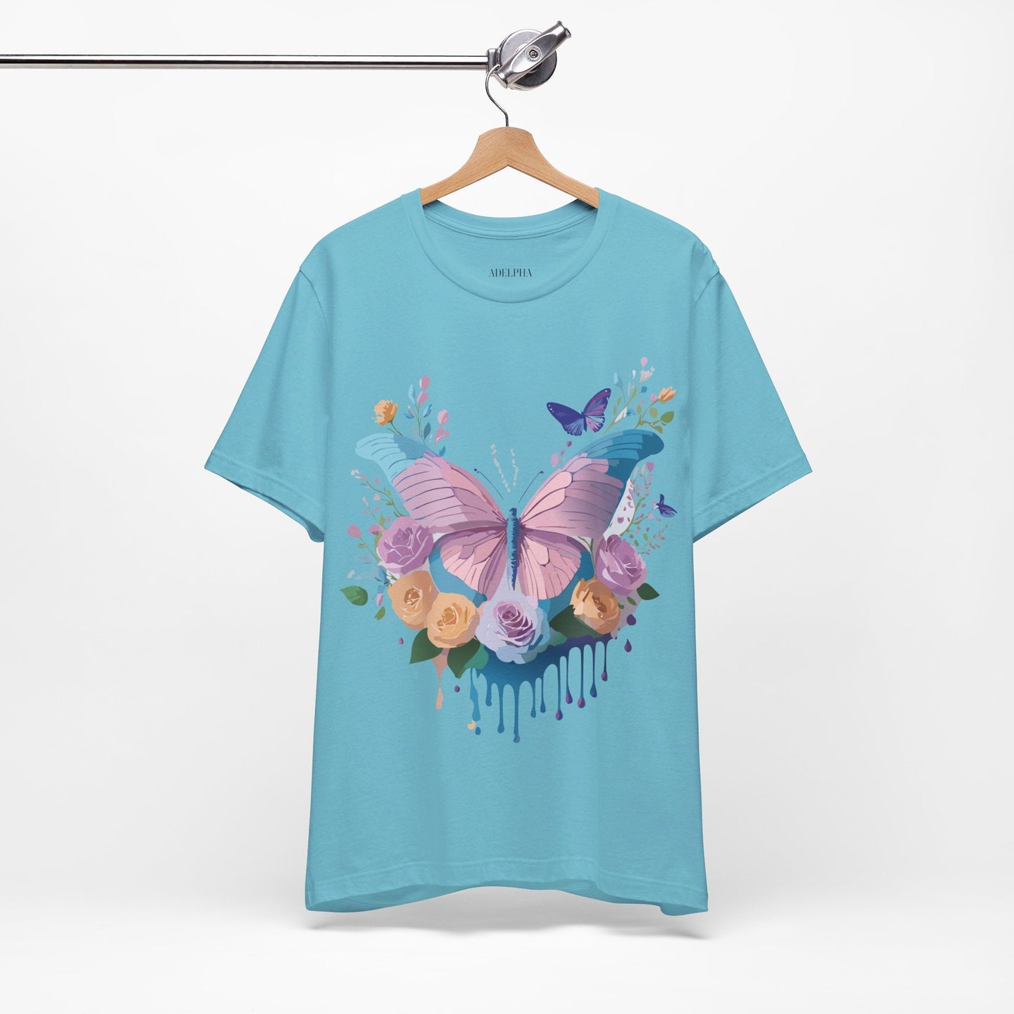 Butterfly Graphic Tee Unisex Jersey Short Sleeve Adelpha Artwork