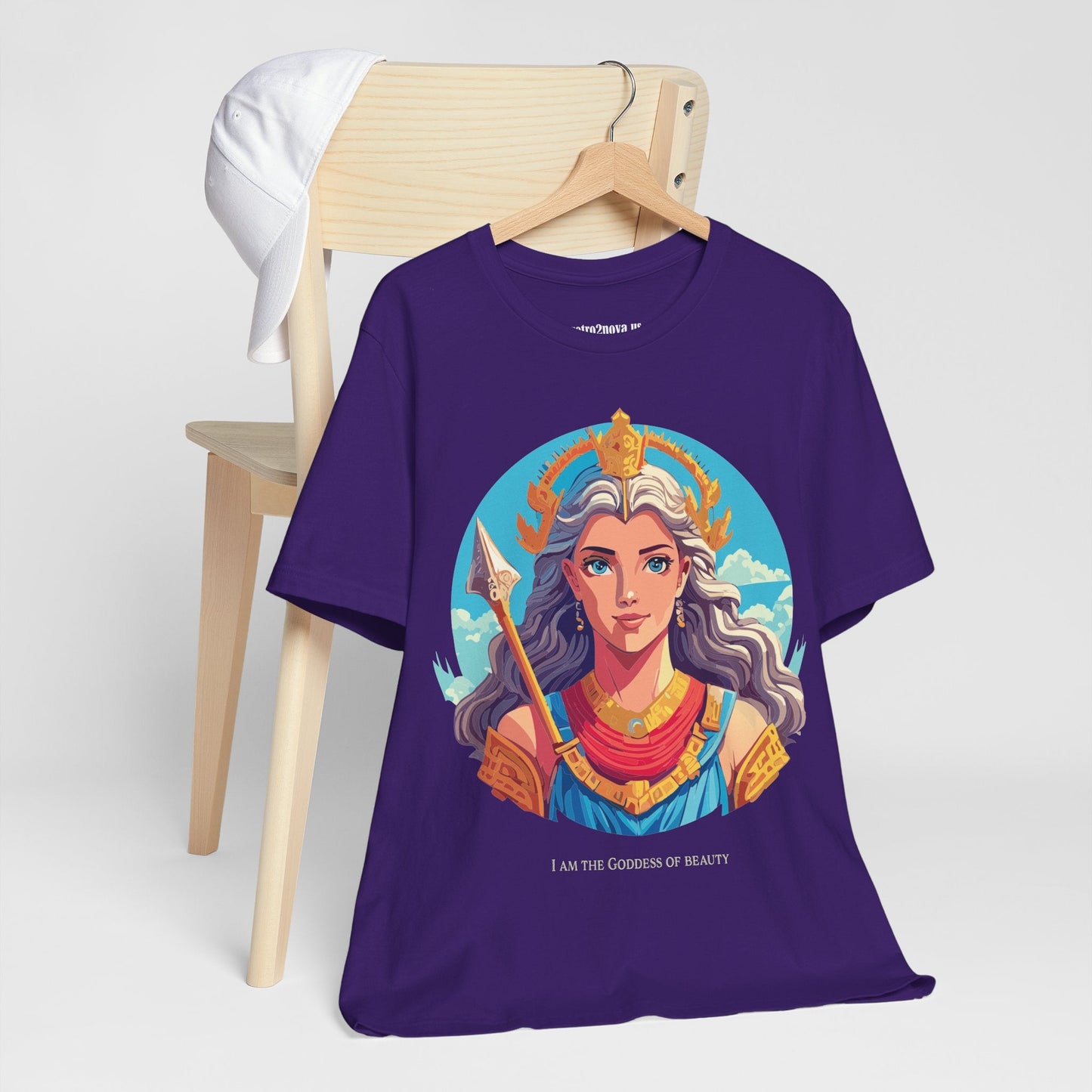 Graphic Cotton Unisex Jersey Short Sleeve T Shirt With Retro2Nova Artwork And Vintage Inspired