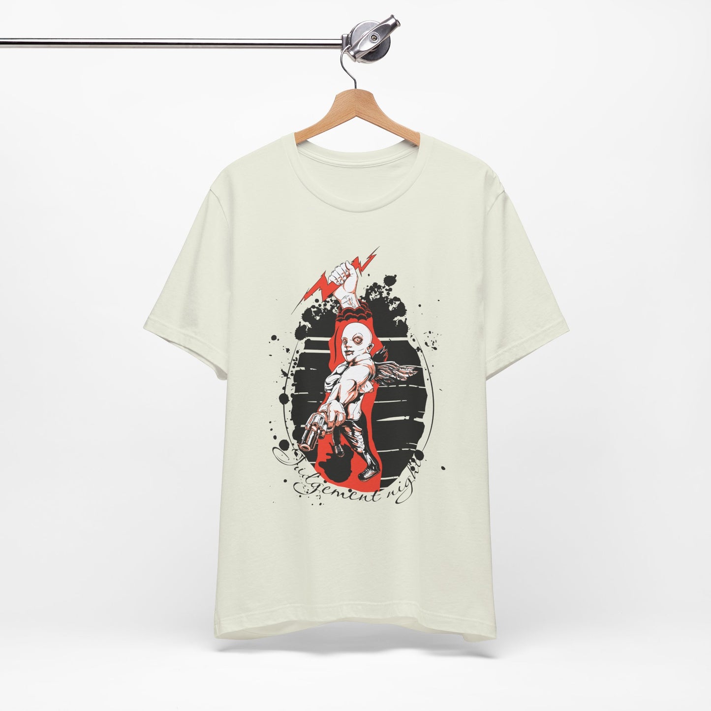 Judgment Night Tee, Artistic Tee, Graphic T-Shirt, Comic Tees, Artistic Comic T-Shirt, Vintage Top