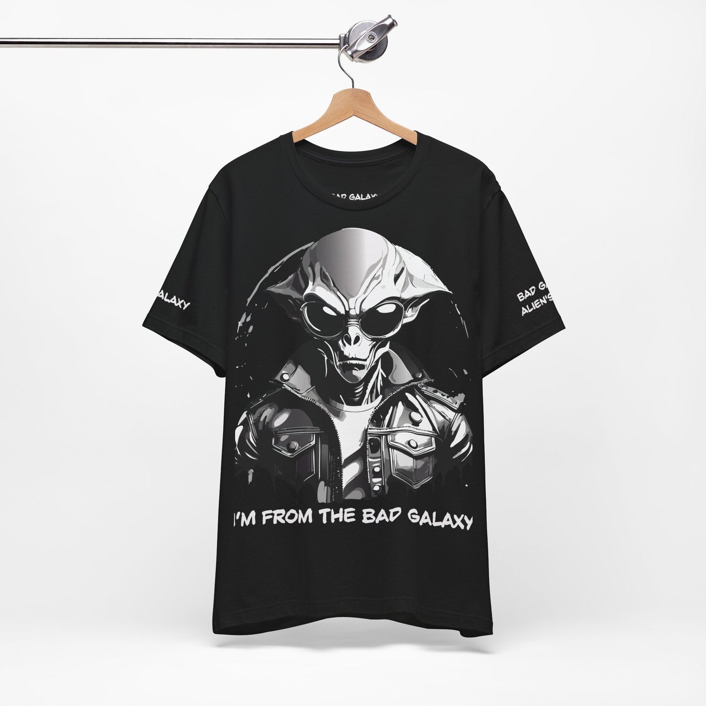 Alien Tee Shirt From Bad Galaxy Made To Order 100 Percent Cotton Lightweight Free Shipping