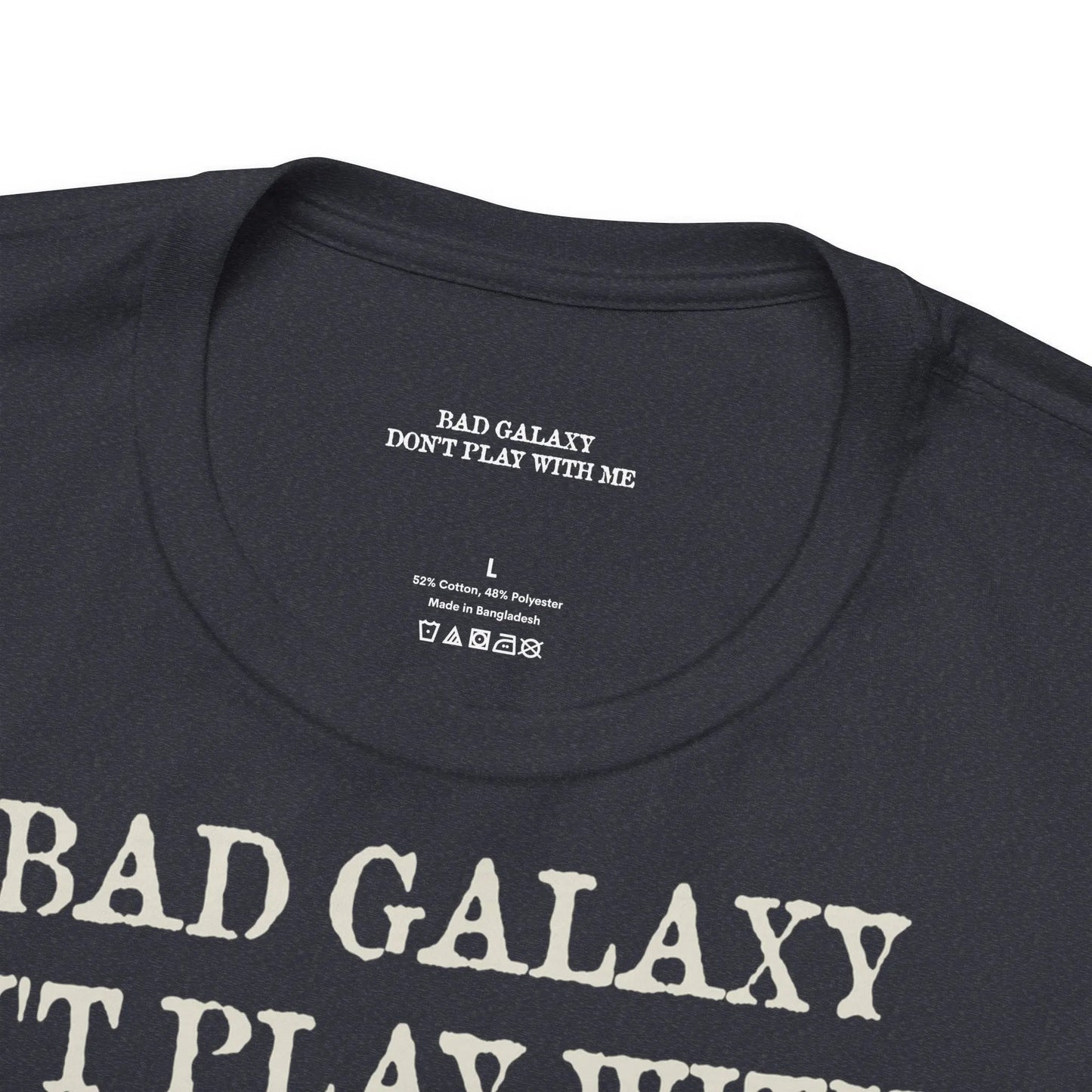 Skull T Shirt From Bad Galaxy 100 Percent Cotton Eco Friendly Made In USA With Durable Stitching