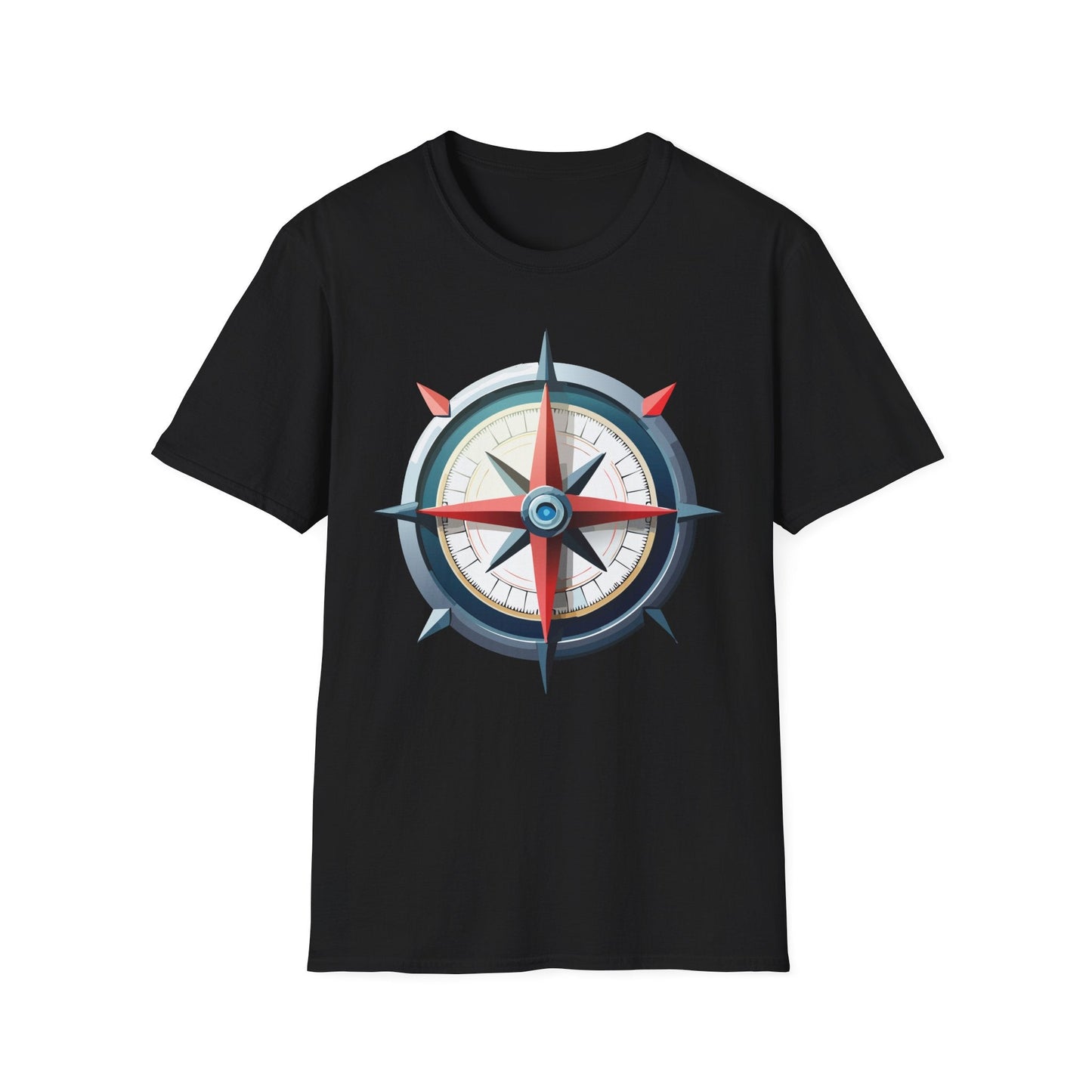Compass Navigator Graphic Tee Unisex 100 Cotton 16