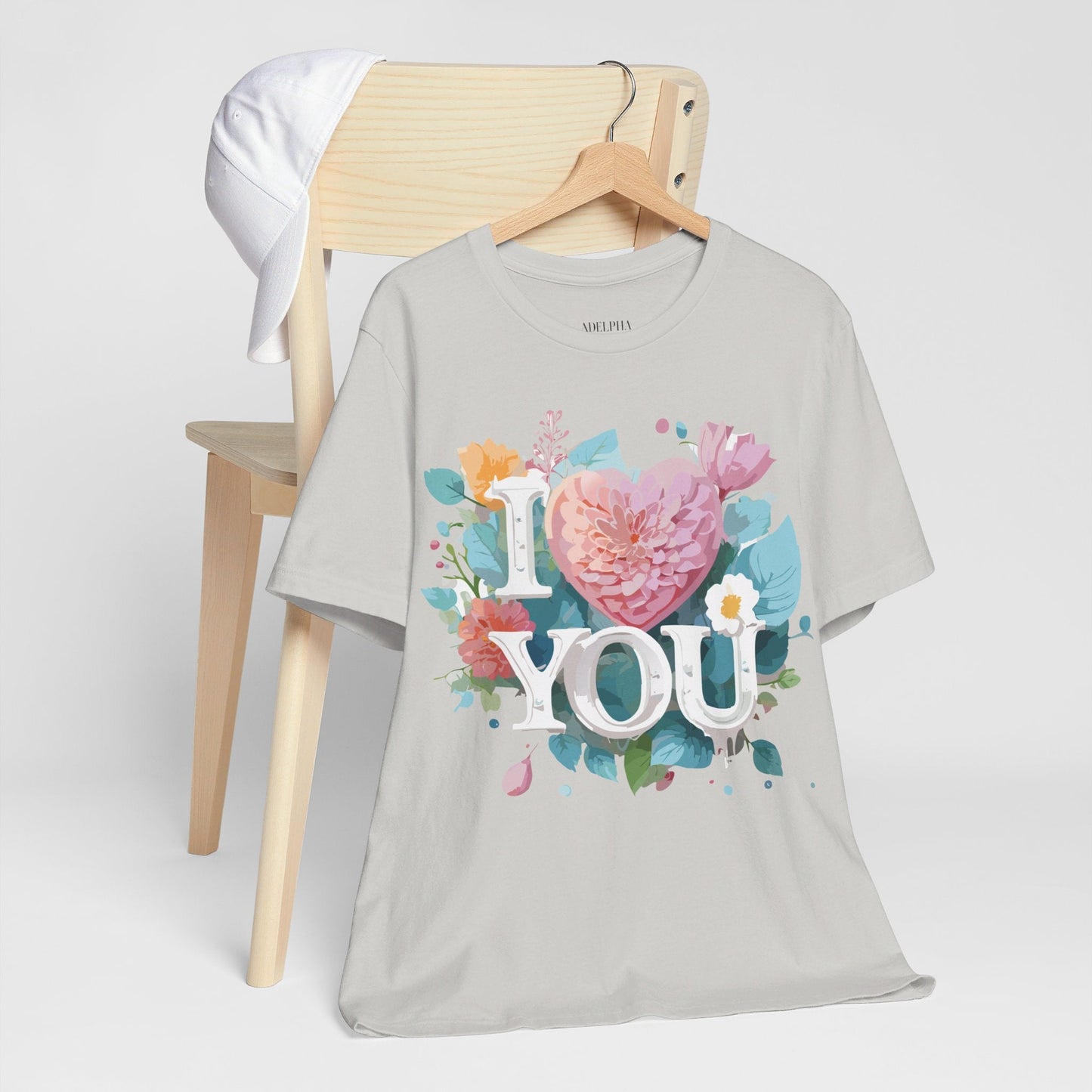 Valentine Graphic T Shirt Unisex Jersey Short Sleeve Tee With Adelpha Artwork Design