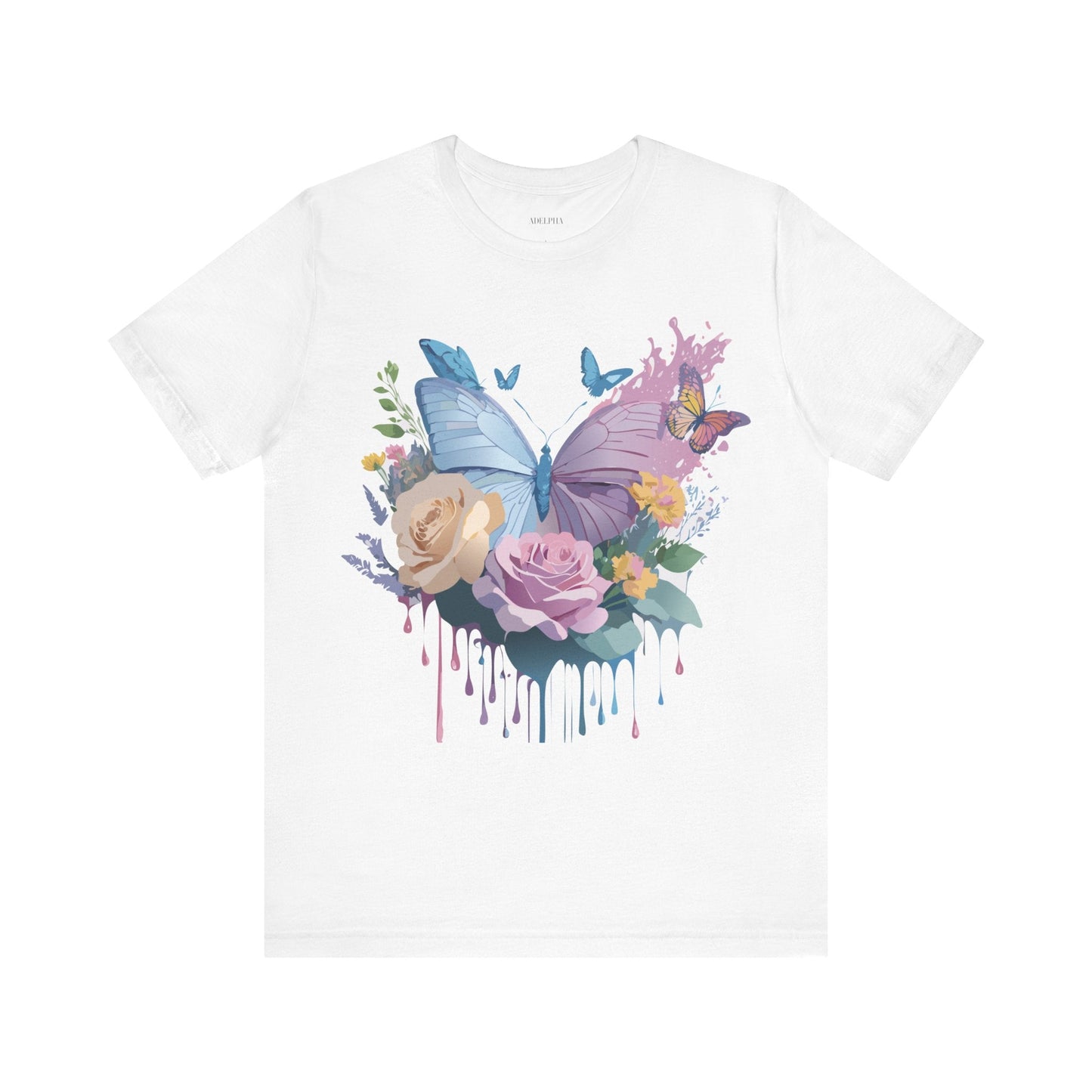 Butterfly Graphic Tee Unisex Jersey Short Sleeve Shirt Adelpha Art Design