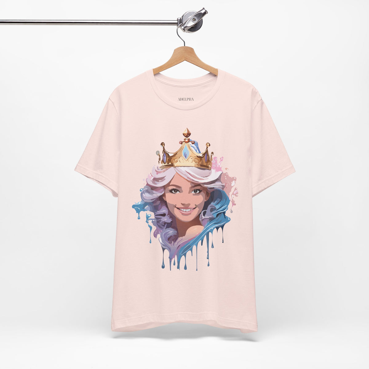 Queen Graphic Unisex Cotton Bella+Canvas Tee with Art Design m182