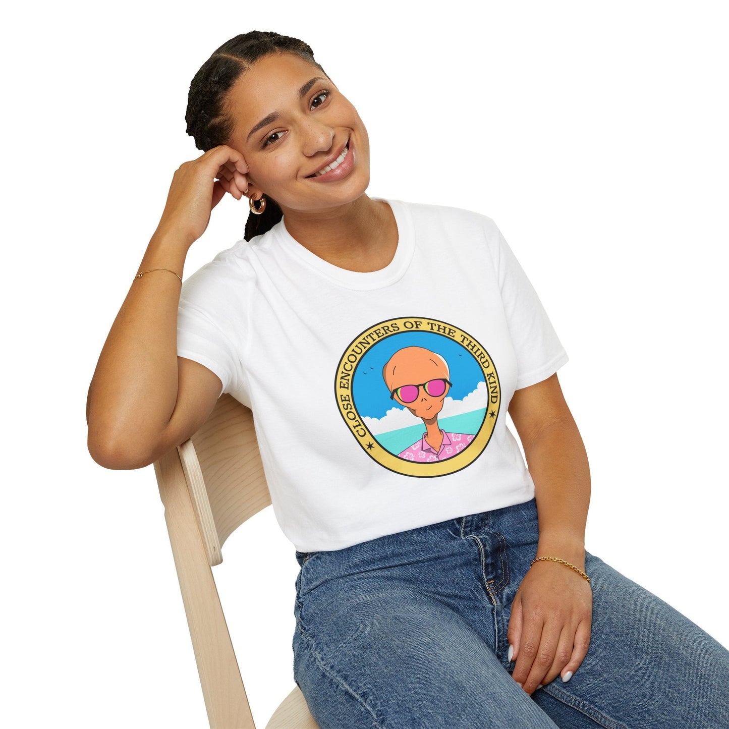 Funny T Shirts UFO Tees Funny Aliens Shirt  7