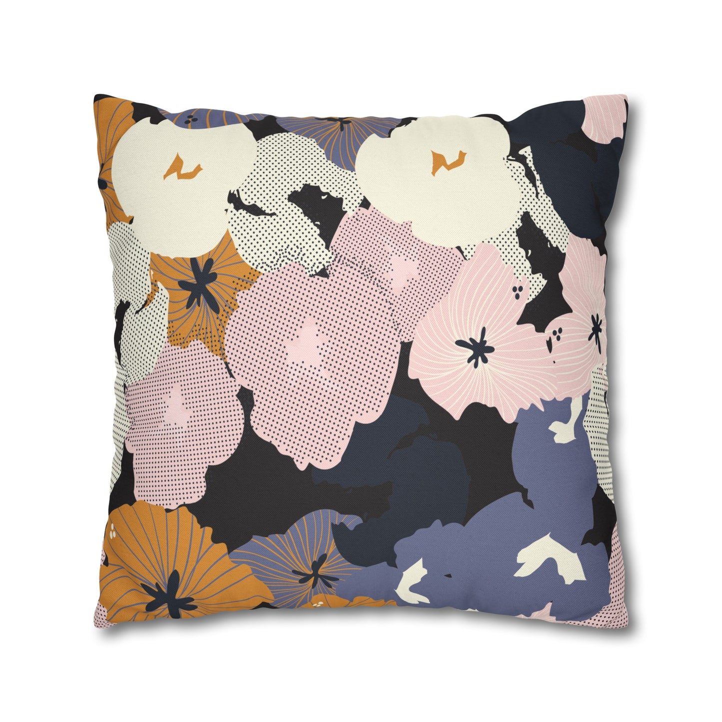 Floral Poly Pillowcase