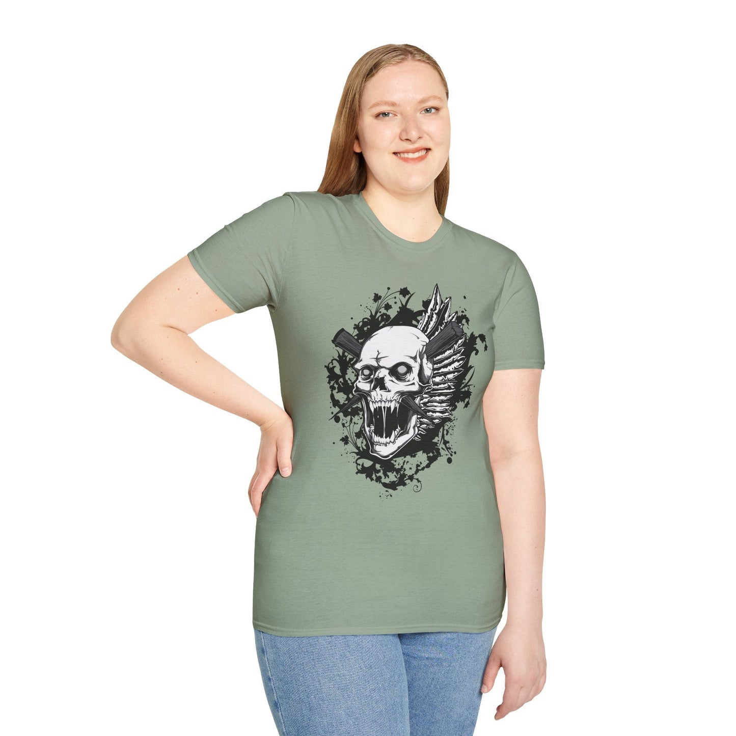 Art Design Graphic Tee Shirt Unisex Softstyle Gildan 64000 100 Percent Ring Spun Cotton