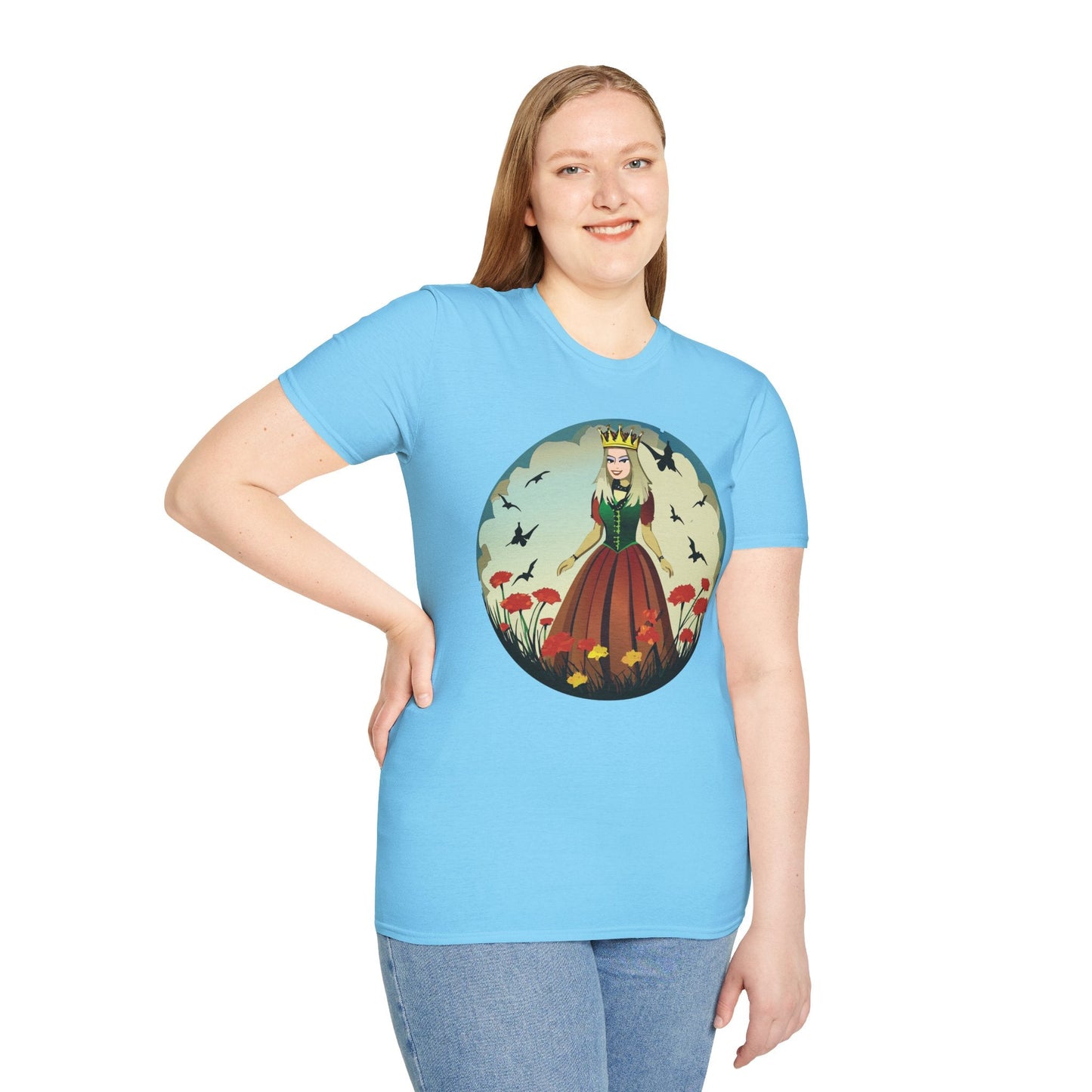 Womens Graphic T Shirts Art Design Tee Softstyle 64000 Unisex Short Sleeve Comfort