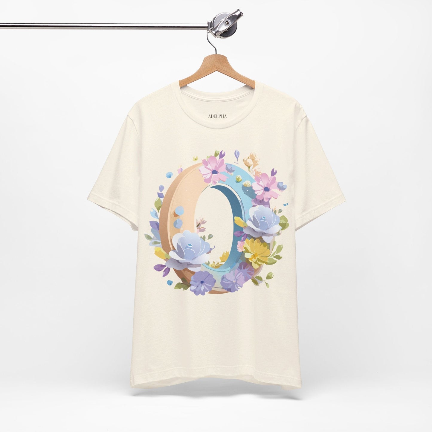 Unisex Jersey Short Sleeve Letter O Shirt Graphic Tee By Adelpha Premium Vintage Inspired Artwork