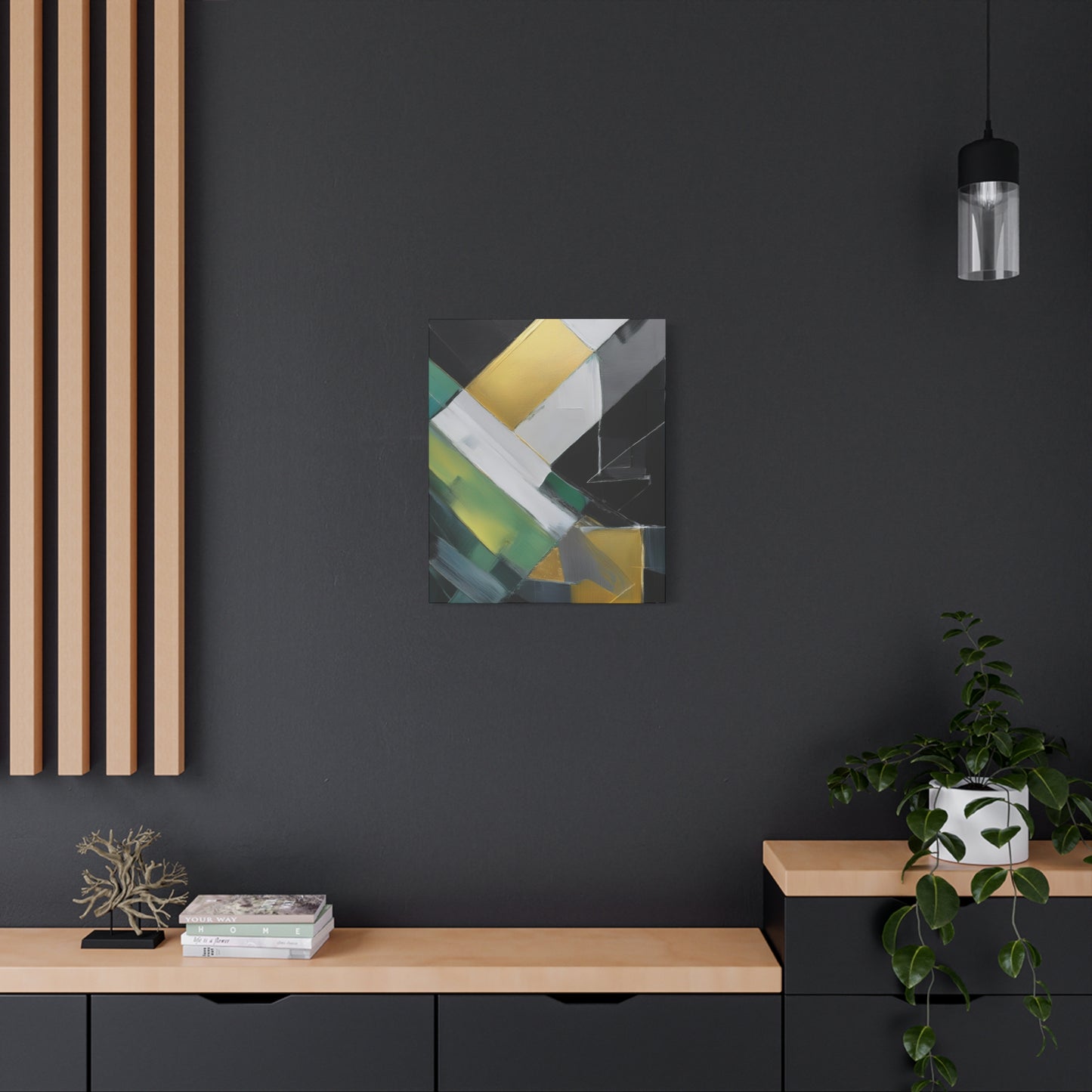 Abstract Geometric Painting Print Canvas 20x24,20x30,24x30 24x32,24x36,30x40 32x48,36x48,40x60 Pine-Wood Inner Frame ABS-78