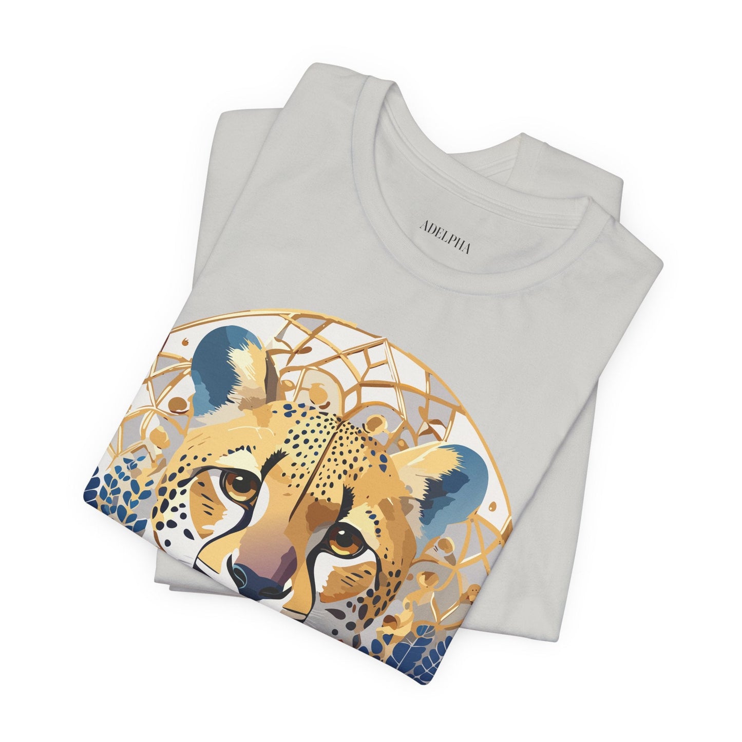 Medallion Graphic Unisex 100 Cotton Vintage Animal Medal Artwork Tee 53