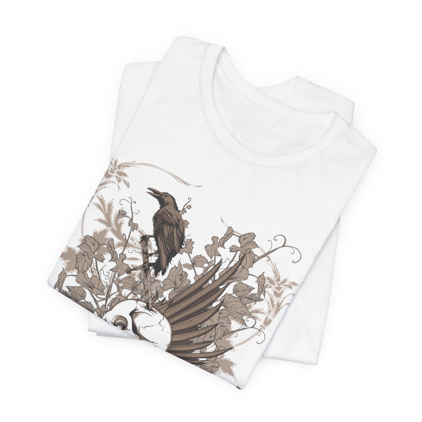 Forever Resting Head Tee, Edgy Graphic Shirt, Music T-Shirt, Gothic Tees, Skull Shirt, Art Design Tee, Skull Graphic Top