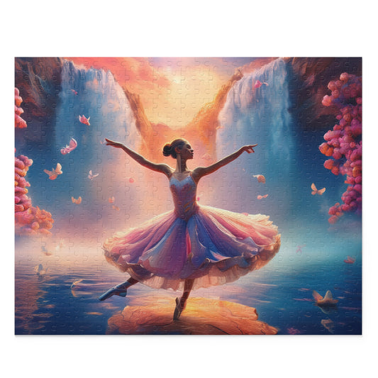 Ballerina Puzzle 500-Chipboard Pieces in Box | Kids Puzzles Size: 16" x 20",  Ages 9+ and Family pn13
