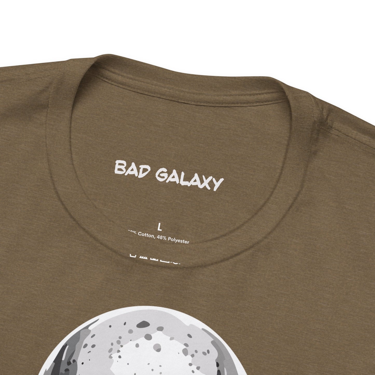 Alien Tee Shirt From Bad Galaxy Made To Order Free Shipping 100 Percent Cotton Eco Friendly In USA