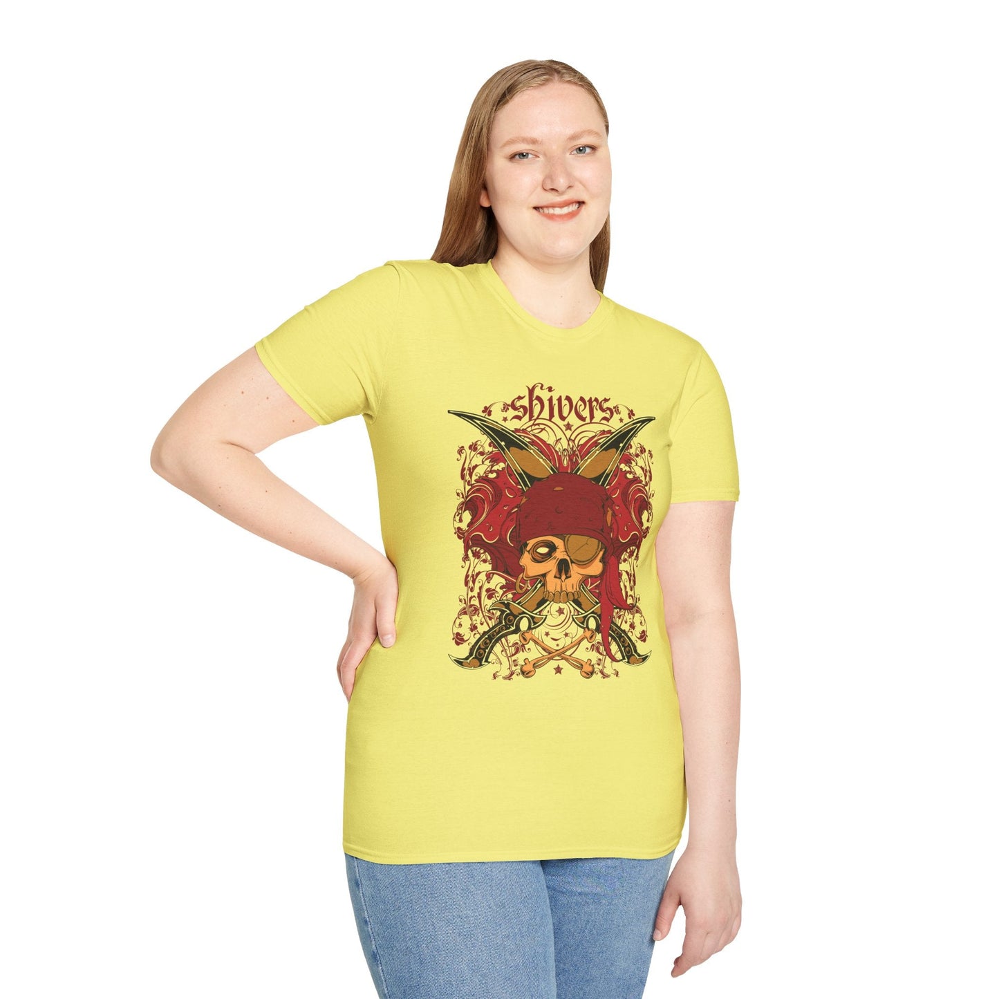 Art Design Graphic Tee Unisex Softstyle 64000 100 Percent Cotton Ring Spun For Art Lovers